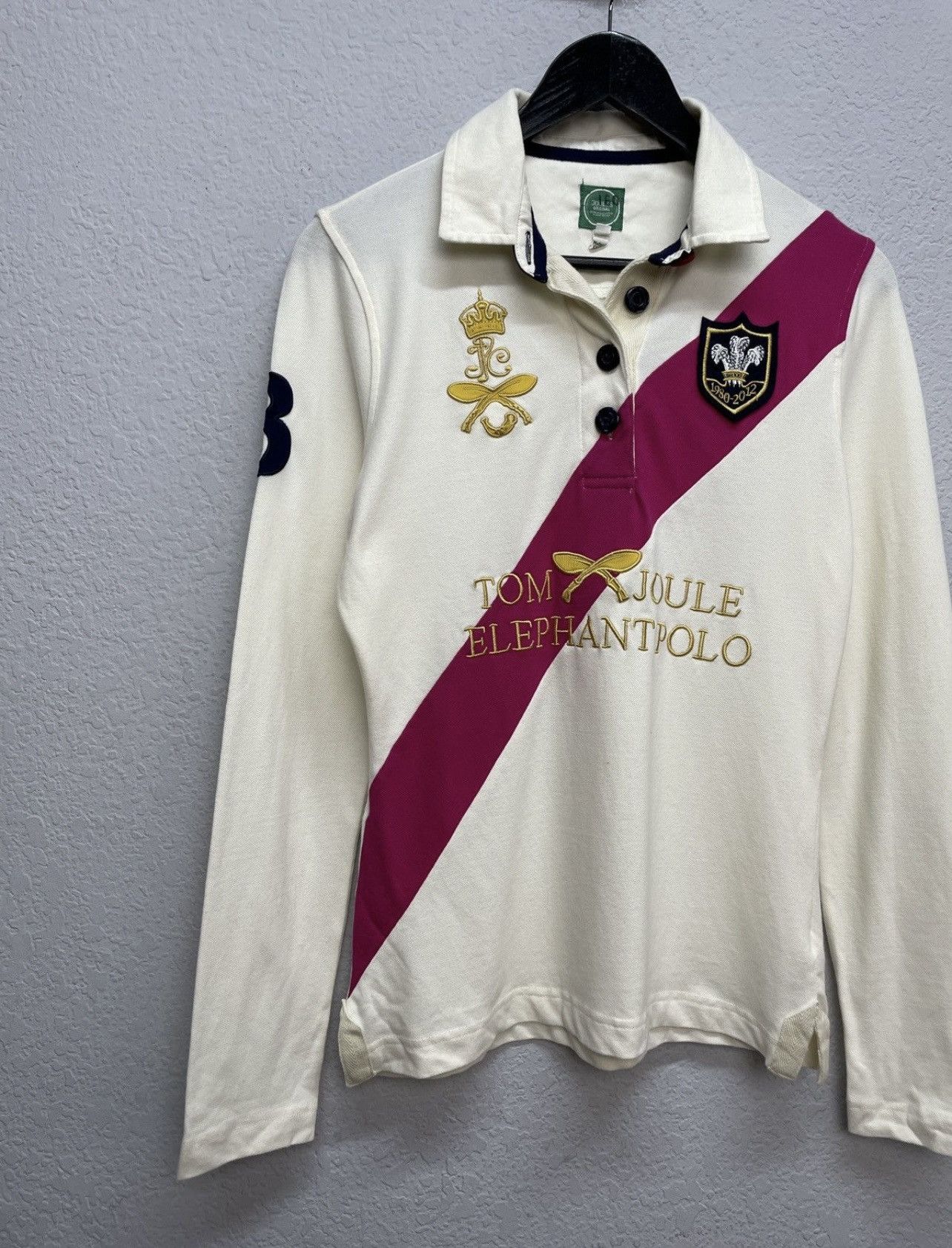 Rugby Ralph Lauren Joules Vintage Rugby Shirt Elephant Polo Tennis Club Energy Size US L / EU 52-54 / 3 - 2 Thumbnail