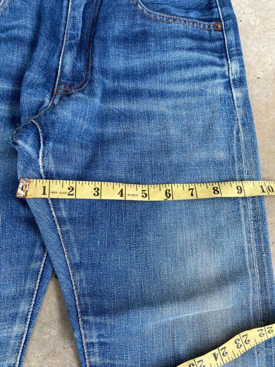 FOB Factory 💥BEST OFFER💥FOB FACTORY REDLINE SELVEGDE DENIM JEANS Size US 30 / EU 46 - 4 Thumbnail