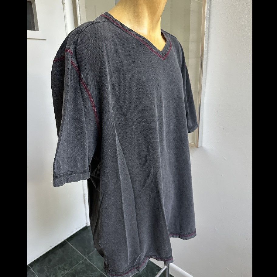 Johnston & Murphy JOHNSTON & MURPHY STONEWASHED FADED KNIT TSHIRT VNECK XXL Size US XXL / EU 58 / 5 - 3 Thumbnail