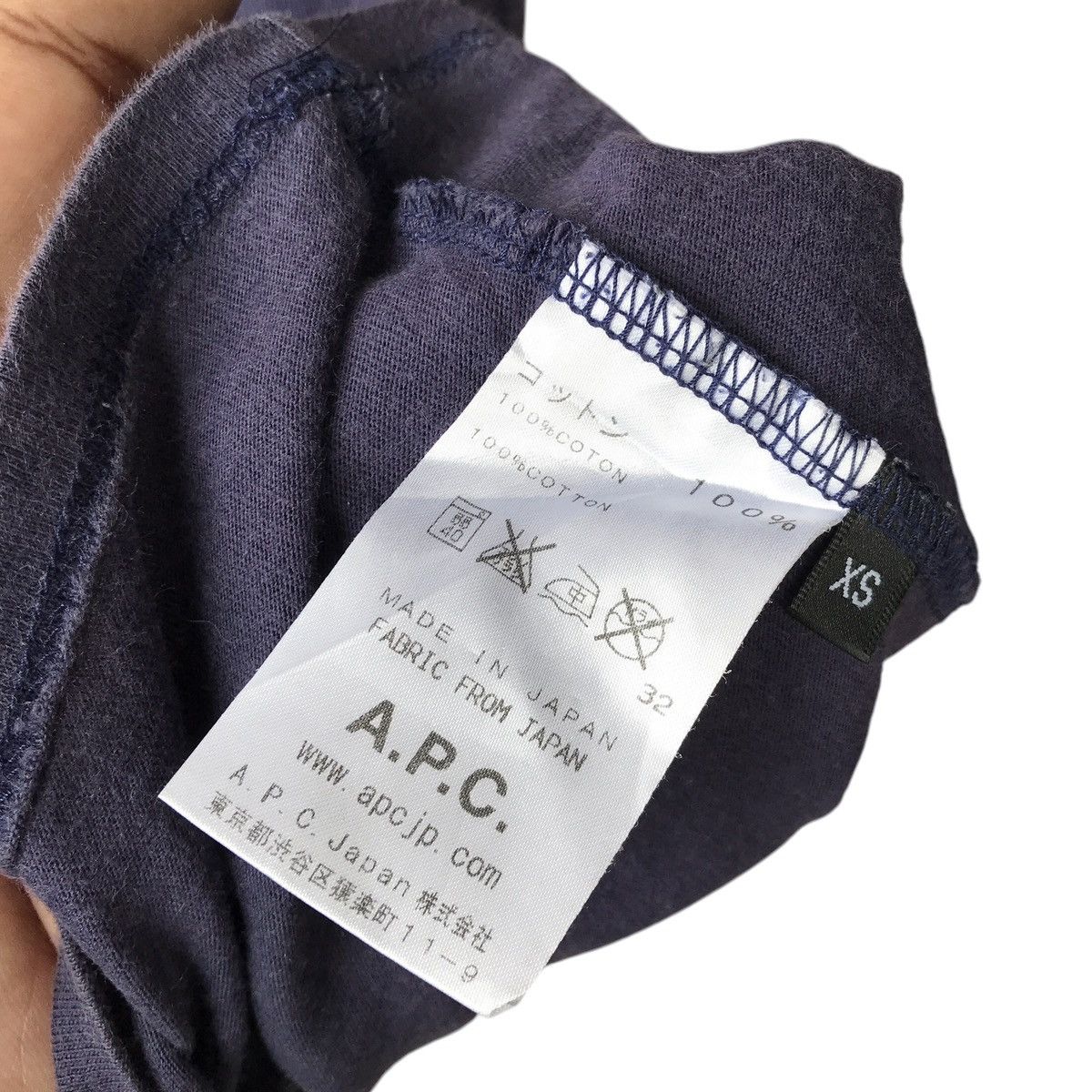A.P.C. A.P.C XX France Girls Youth Logo Baby Tee Size XS / US 0-2 / IT 36-38 - 5 Thumbnail