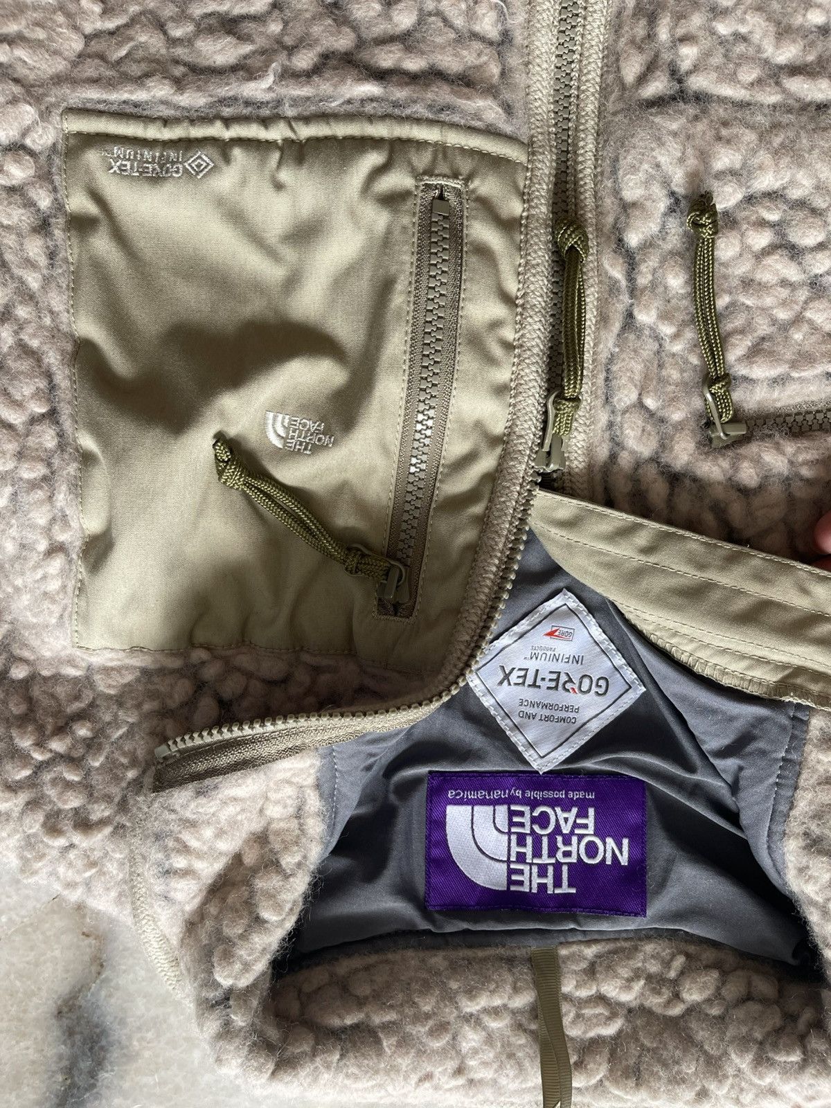 Nanamica × The North Face Purple Label The North Face Purple Label x Nanamica Boa Fleece Goretex Size US L / EU 52-54 / 3 - 10 Thumbnail