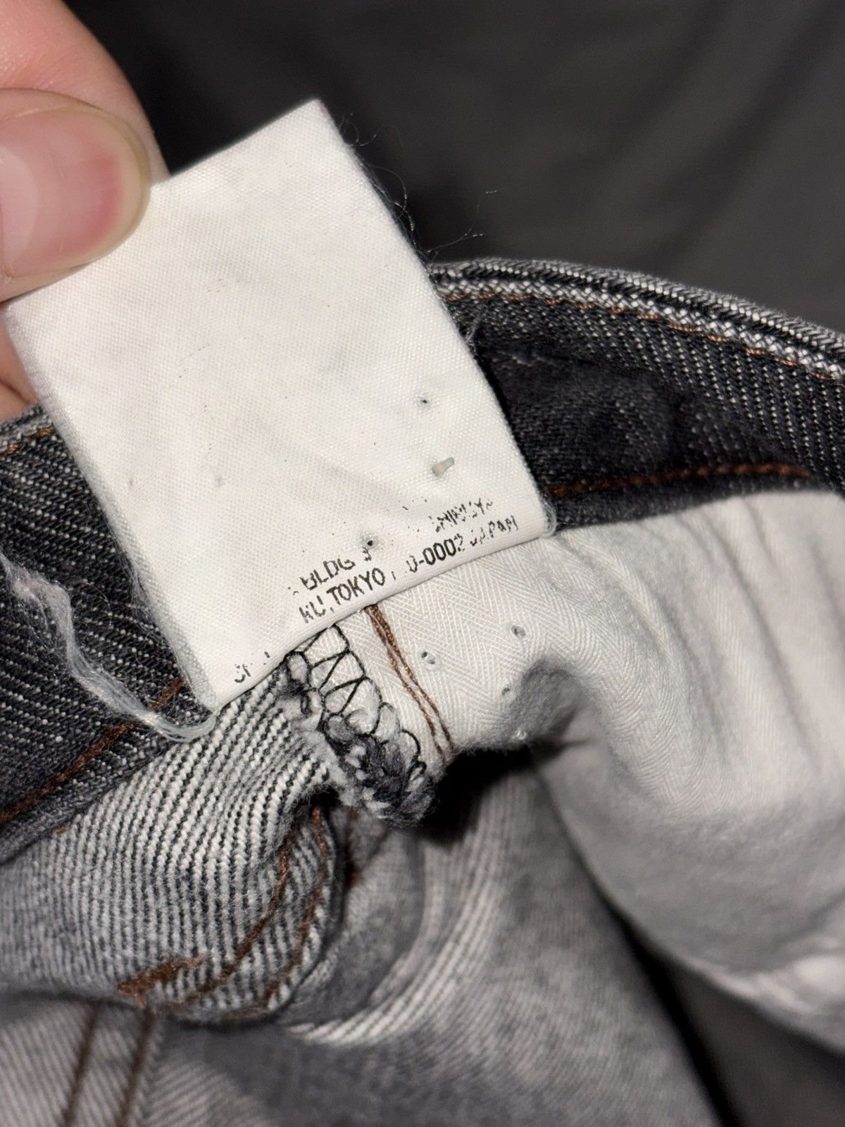 If Six Was Nine 29 2000s Van Winkle Boot flare Jeans Archive whiskered Denim Size US 29 - 5 Thumbnail