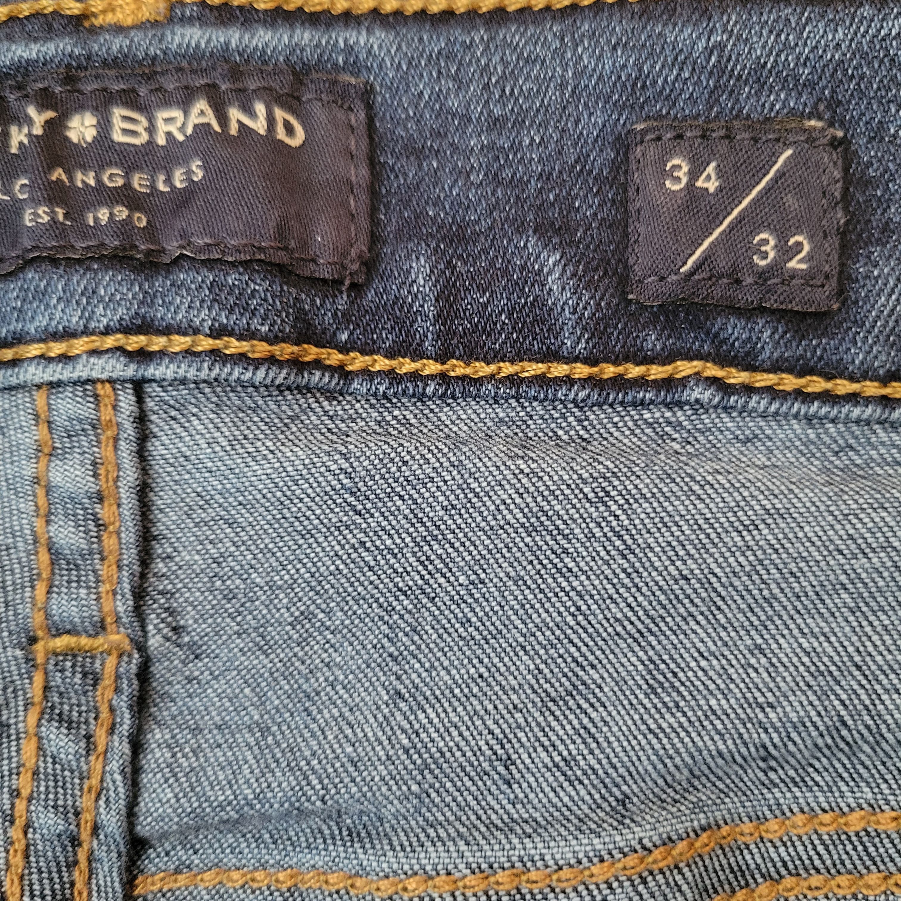 Lucky Brand Lucky Brand 410 Athletic Straight 410 Jeans Men's Size 34/32 Size US 34 / EU 50 - 8 Thumbnail