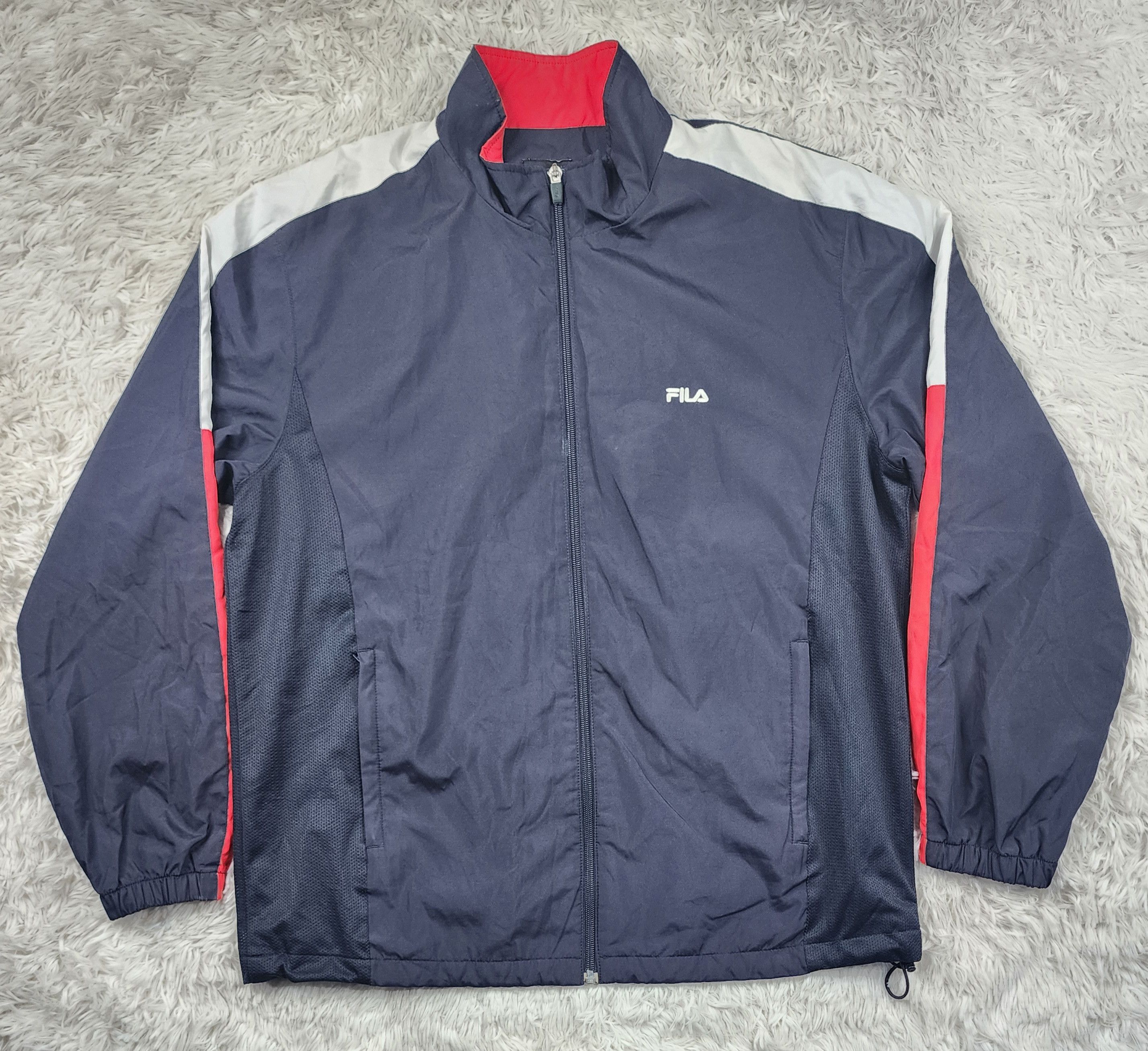 Fila Vintage Fila l'arte nello sport windbreaker jacket Size US S / EU 44-46 / 1 - 1 Thumbnail