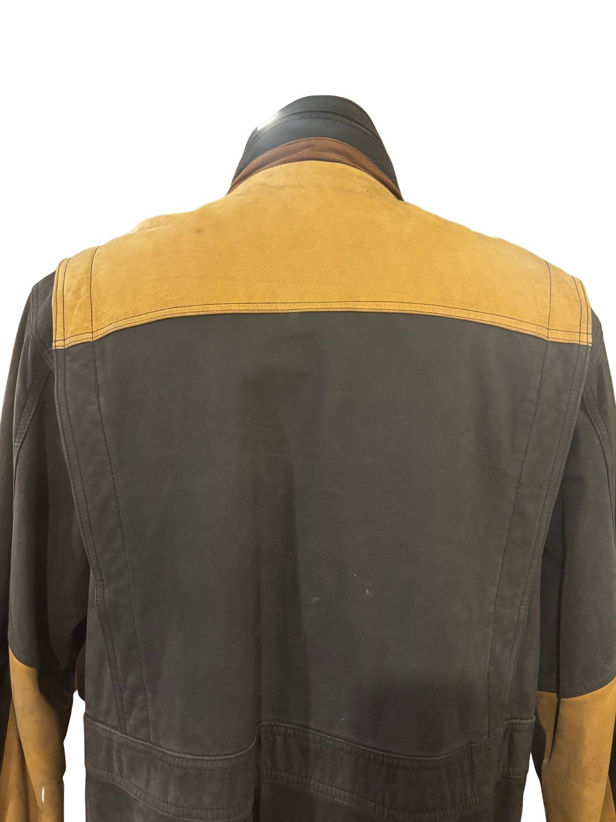 Other Men’s vintage genuine leather Jacket.mj4040 Size US L / EU 52-54 / 3 - 6 Thumbnail