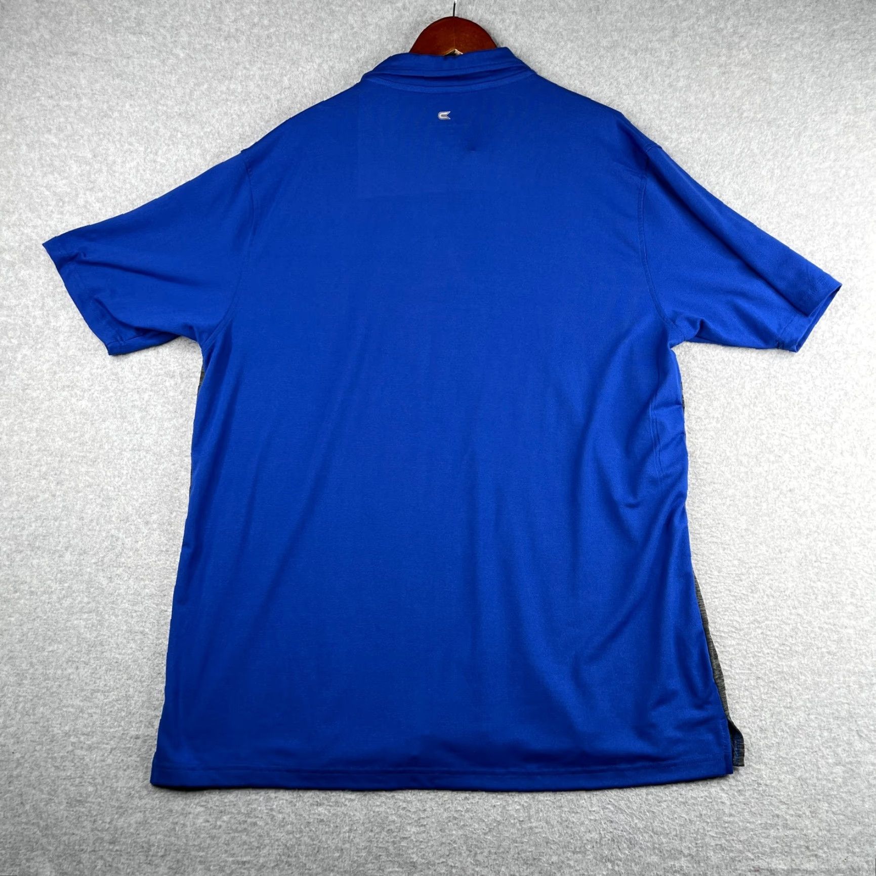 Vintage Florida Gators Colosseum Polo Shirt XL Royal Blue Gray Performance Stretch Mens Size US XL / EU 56 / 4 - 5 Thumbnail