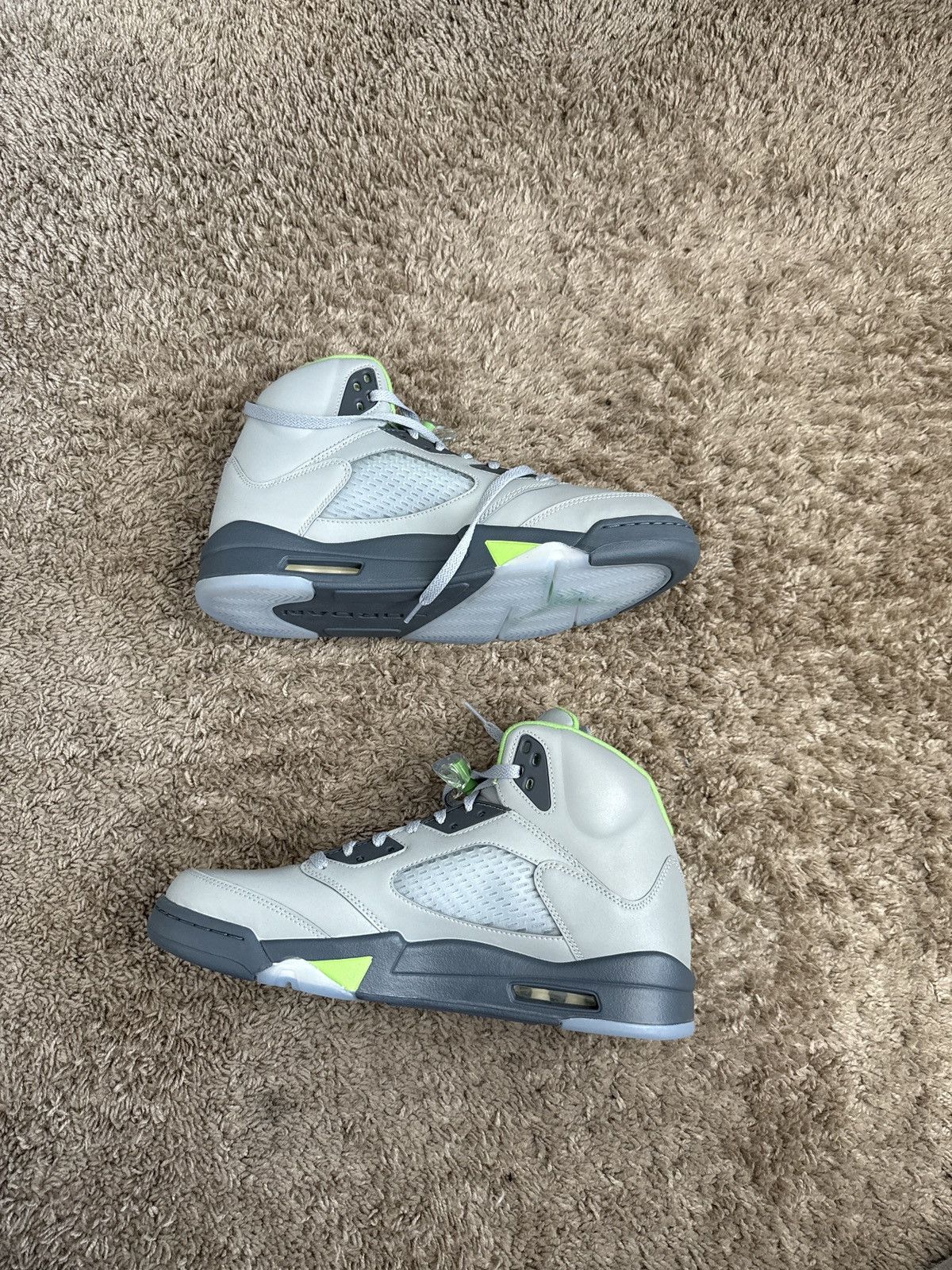 Jordan Brand Jordan 5 Retro “Green Bean” Size US 12.5 / EU 45-46 - 3 Thumbnail