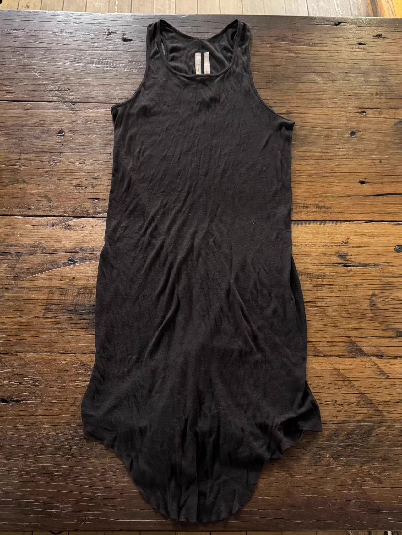 Rick Owens Rick Owens 15SS 'FAUN' men’s black tank top Ｑ25 Size US XS / EU 42 / 0 - 1 Thumbnail