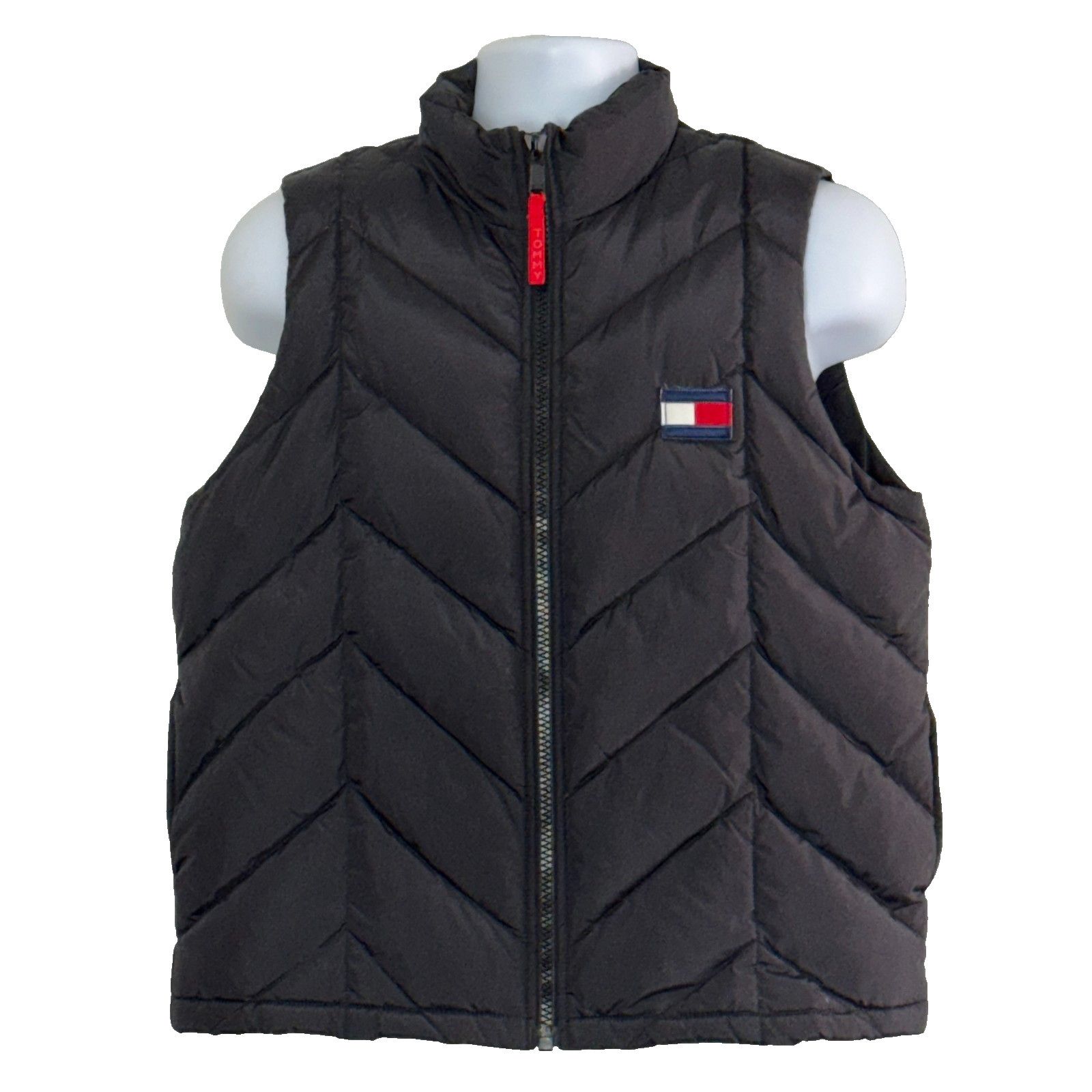 Tommy Hilfiger Tommy Hilfiger Vest Men L Down Puffer Black Full Zip Vintage Size US L / EU 52-54 / 3 - 1 Thumbnail
