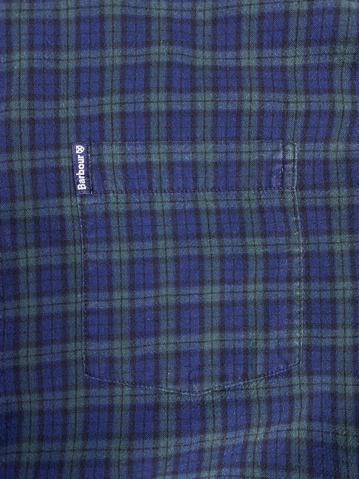 Barbour Barbour Checkered Designer Long Sleeve Button Up Shirt Size US L / EU 52-54 / 3 - 6 Thumbnail