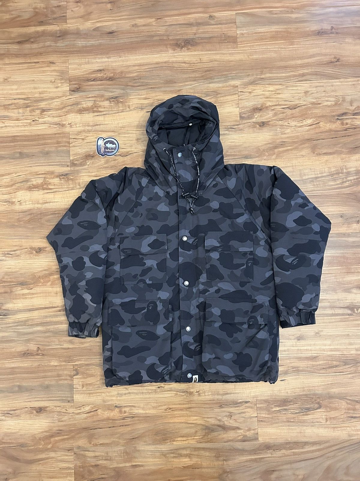 Bape OG Bape Black Camo Snowboard Jacket Size US M / EU 48-50 / 2 - 1 Thumbnail