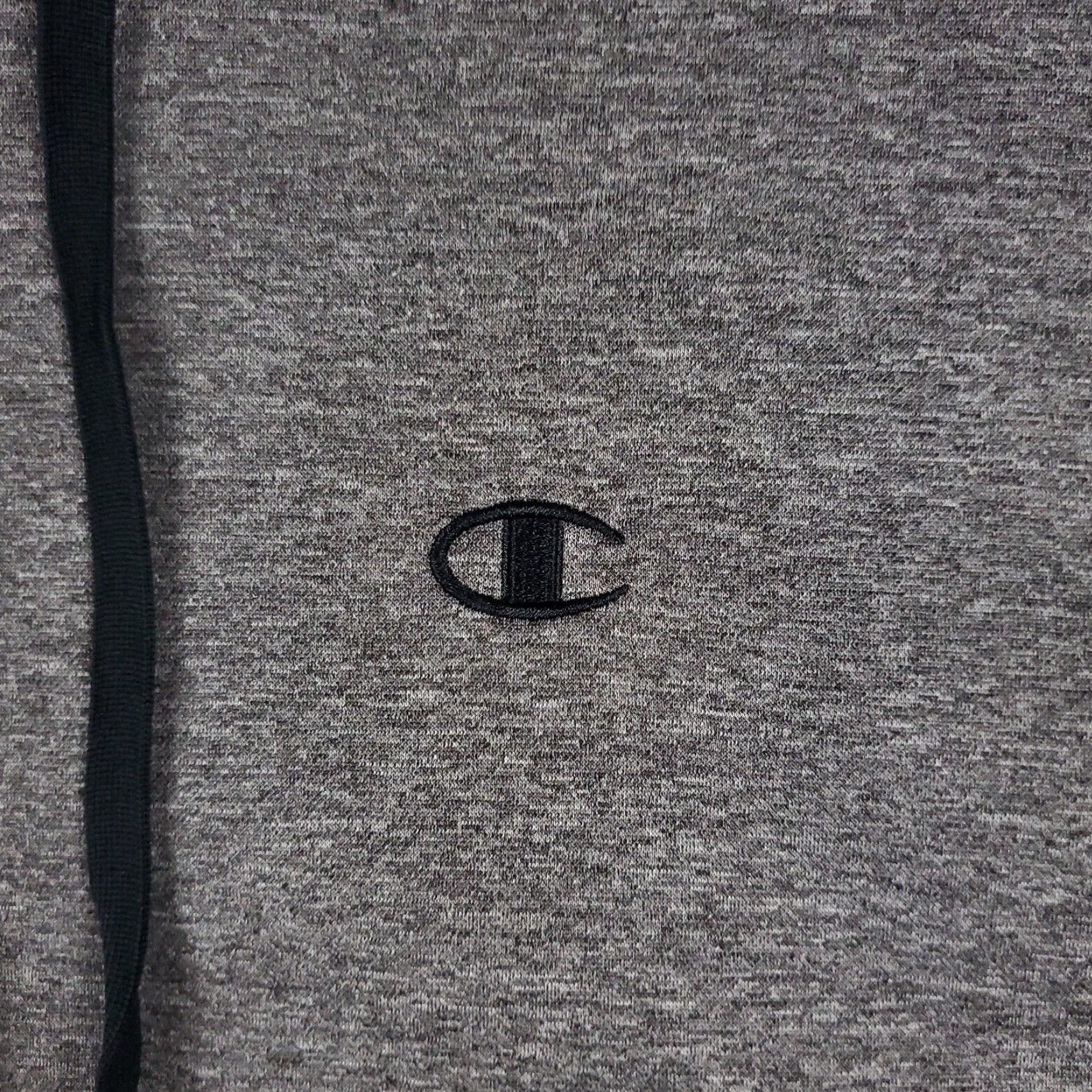 Champion Champion Hoodie Mens Medium Gray Casual Pullover Sweatshirt Fleece Size US M / EU 48-50 / 2 - 2 Thumbnail