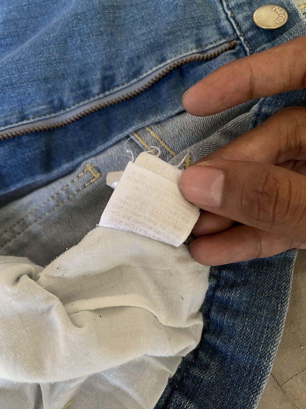 Issey Miyake × Japanese Brand × Ne-Net Ne-net Mushroom Jeans Size US 30 / EU 46 - 7 Thumbnail