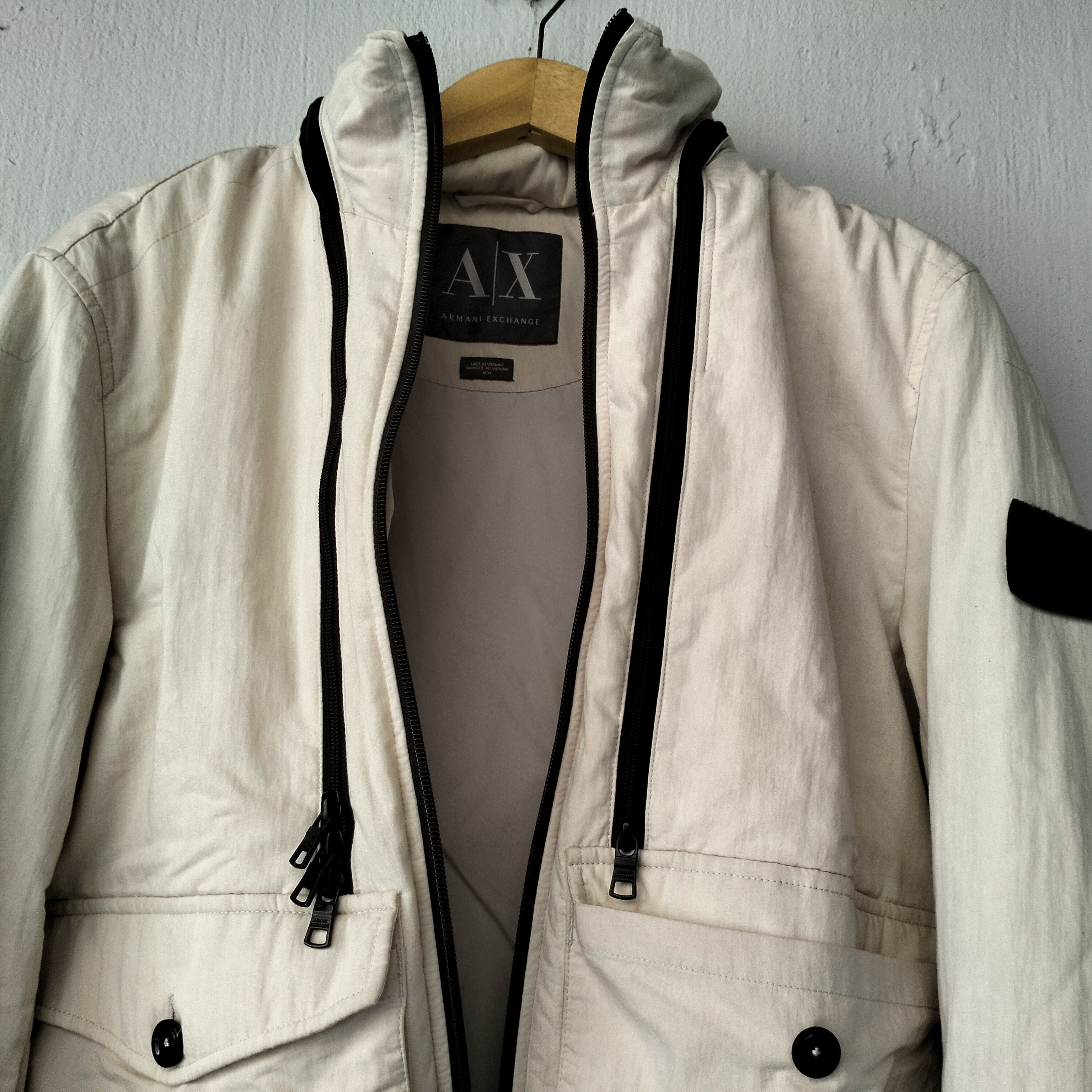 Armani × Armani Exchange ARMANI EXCHANGE JACKET HIDDEN HOODIE Size US M / EU 48-50 / 2 - 7 Thumbnail