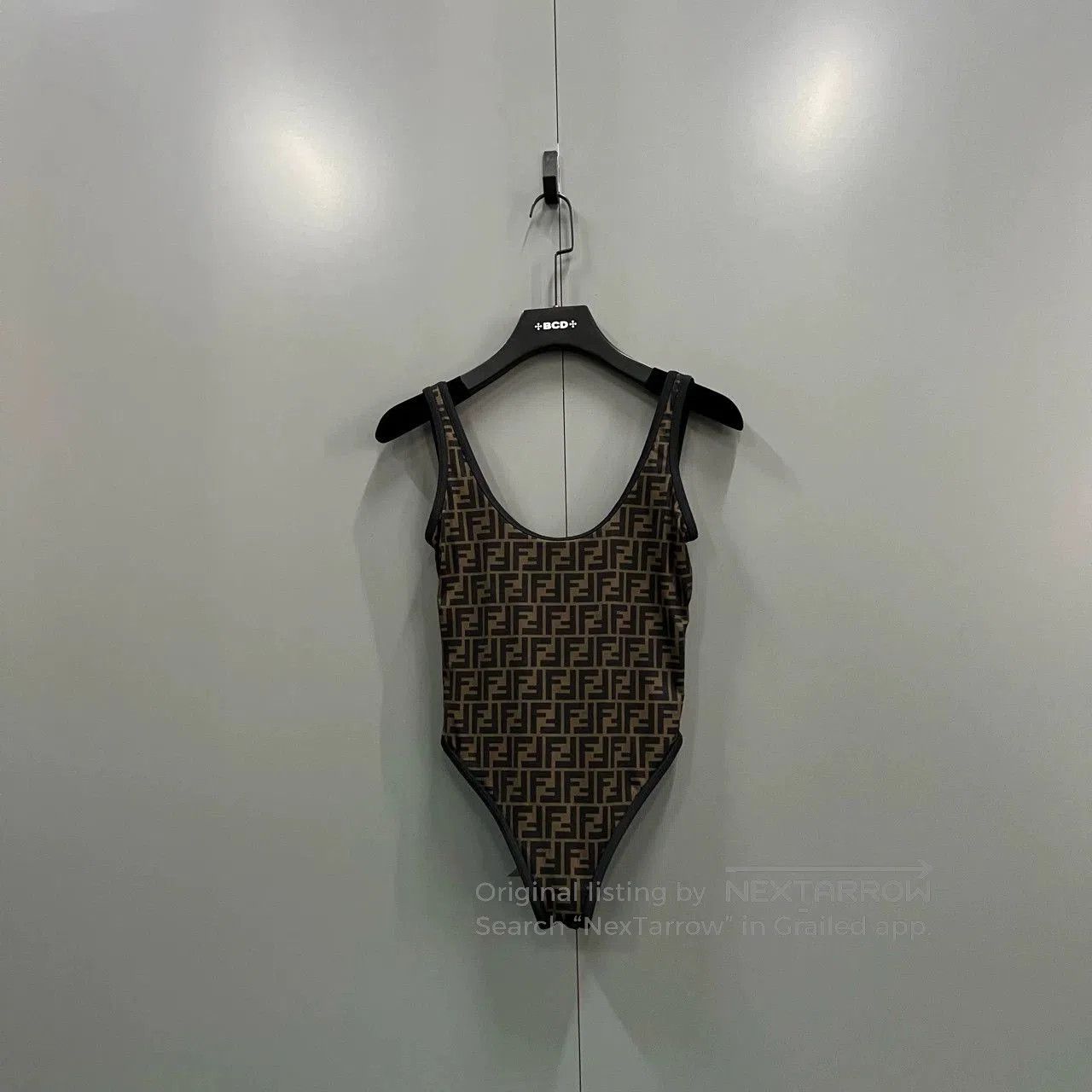 Fendi FENDI Double F Monogram One-Piece Swimsuit. Size US 26 / EU 42 - 1 Thumbnail
