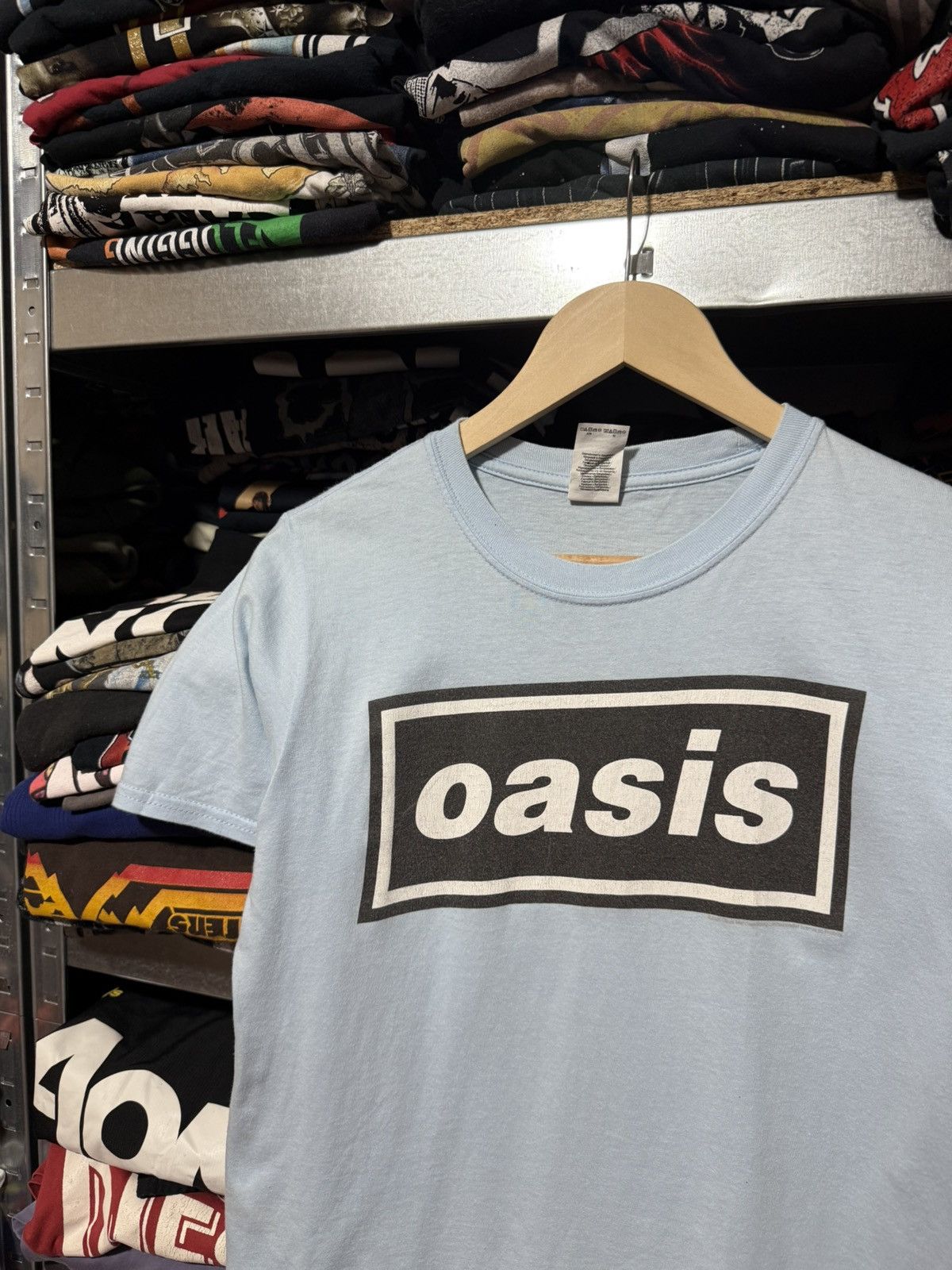 Band Tees Vintage 2020 Oasis Box Logo Rock Band T-Shirt Y2K Hype Size US S / EU 44-46 / 1 - 3 Thumbnail