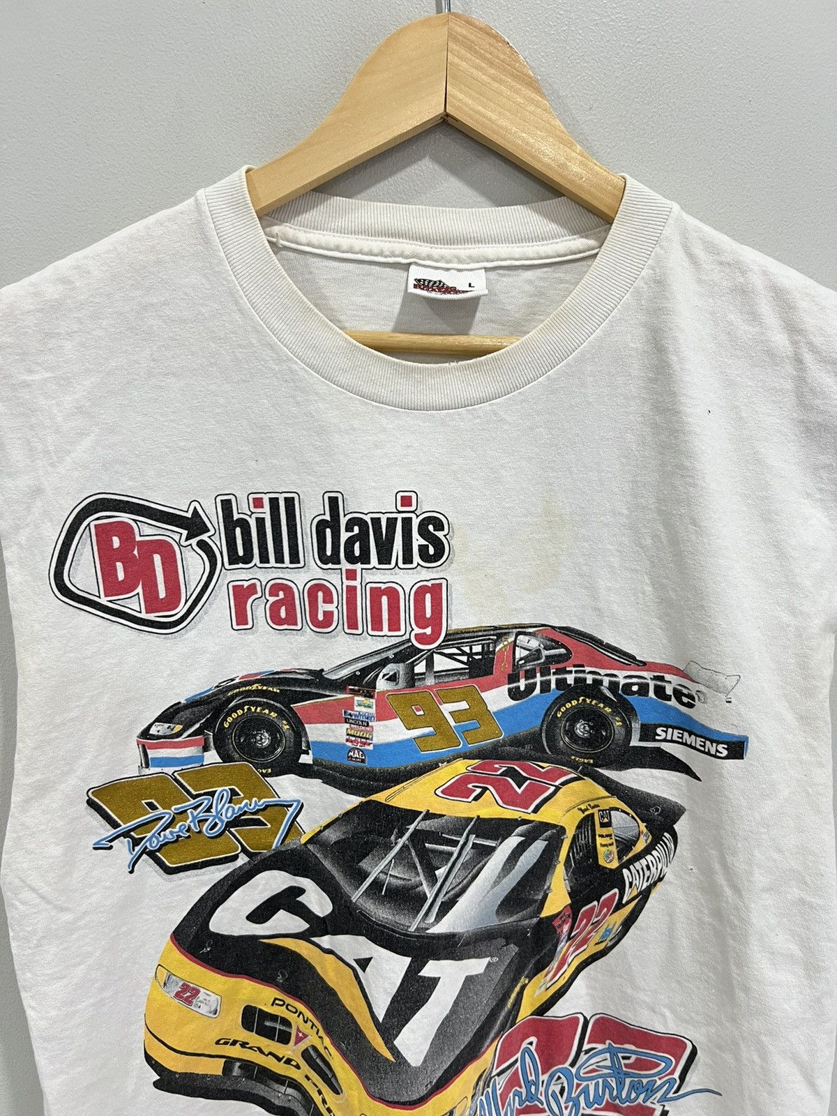 Vintage Vintage Sleeveless Racing Tee Shirt bill davis cat Size US XL / EU 56 / 4 - 3 Thumbnail