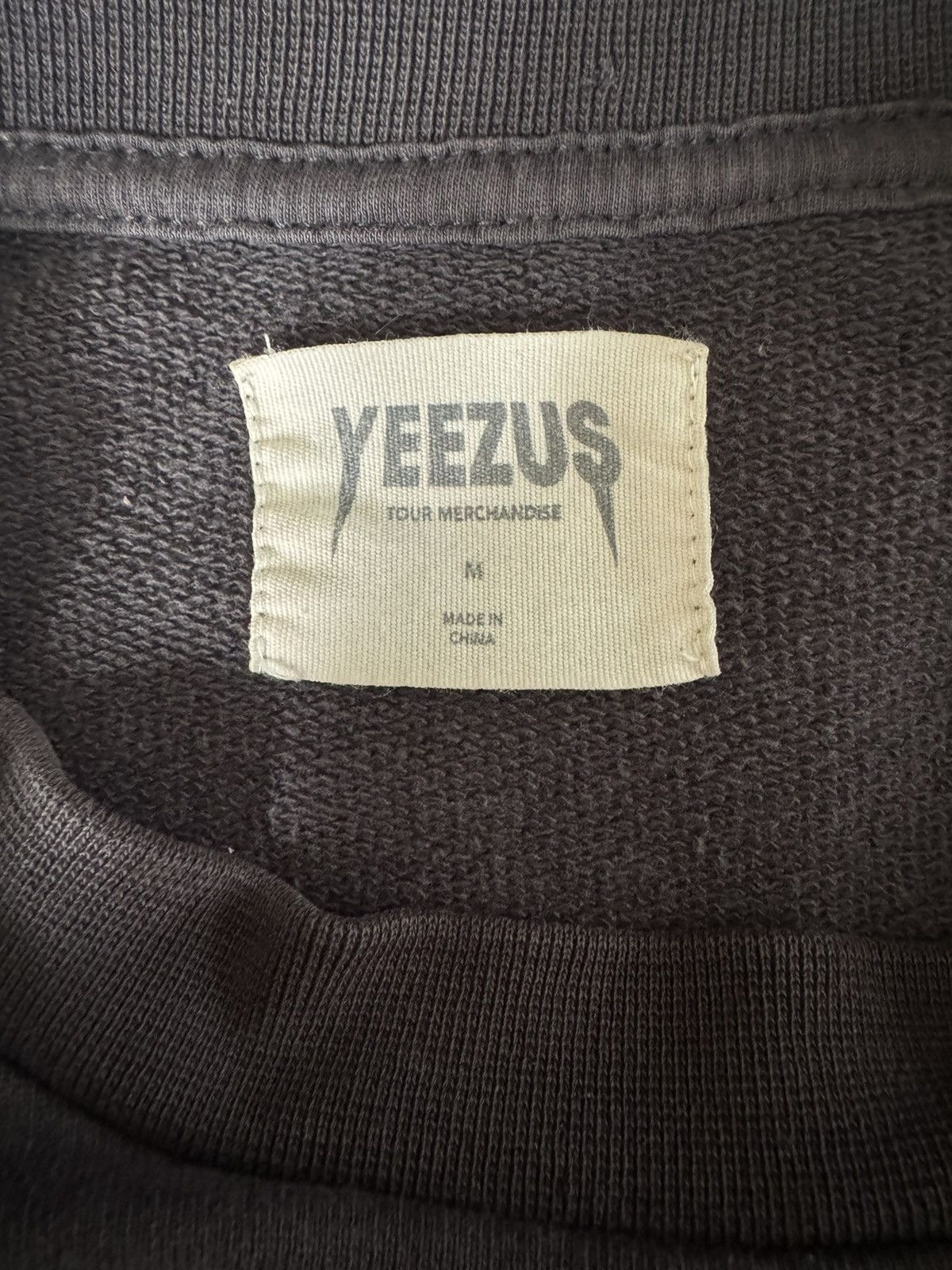 Band Tees × Kanye West Yeezus tour crew neck Size US M / EU 48-50 / 2 - 4 Thumbnail