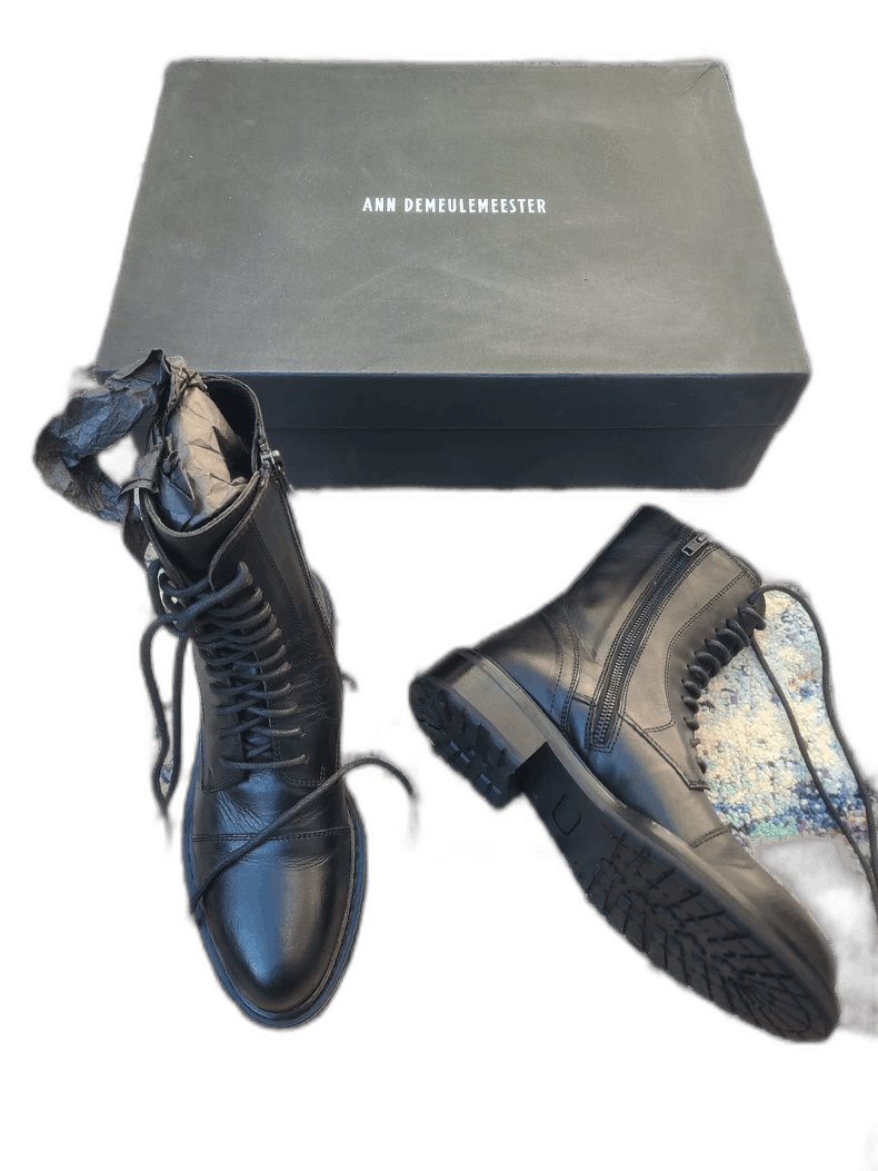 Ann Demeulemeester Women's Lace-Up Boots