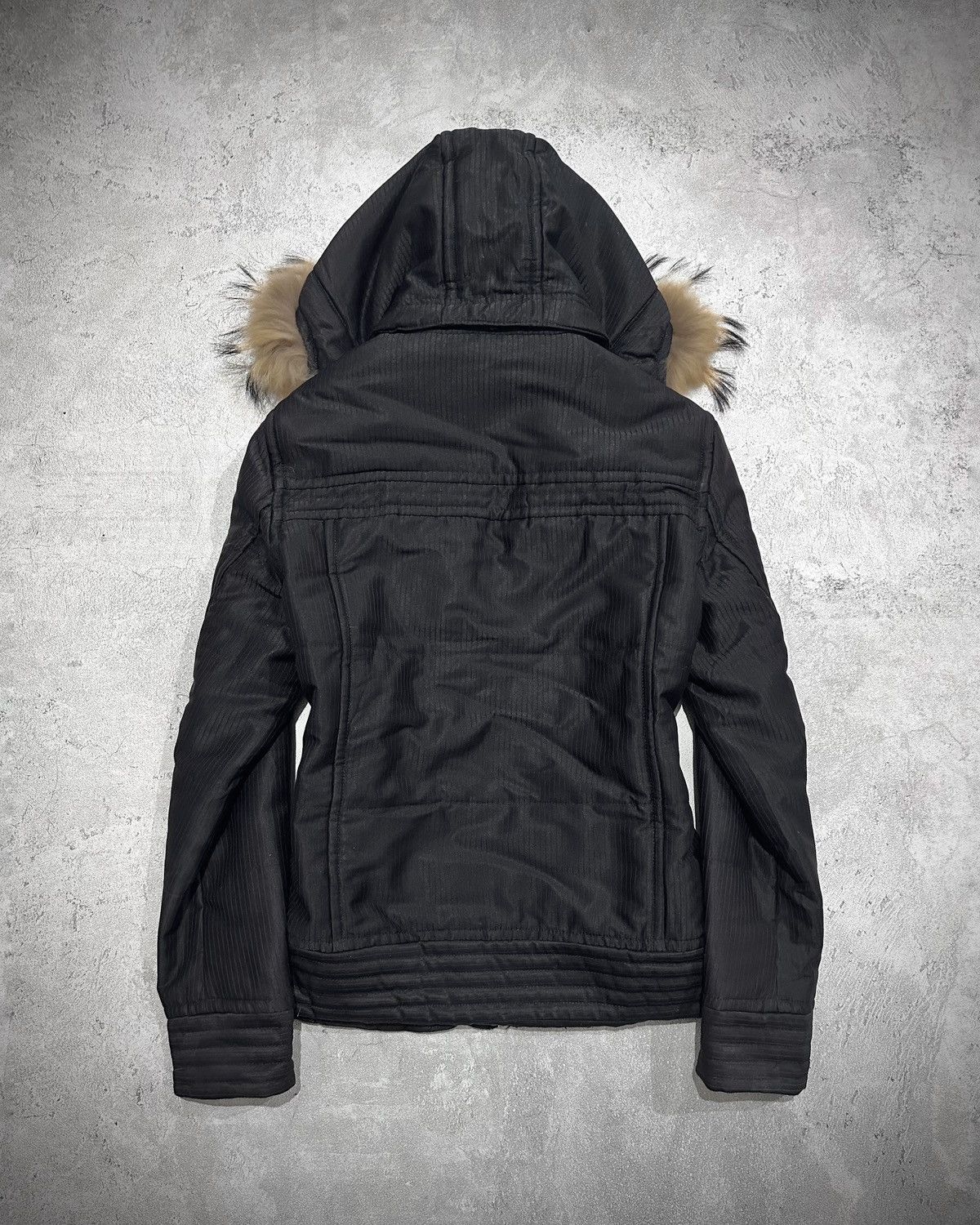 Japanese Brand Vkei Male & Co Fur Hood Riders Jacket Kmrii Lgb Style Size US L / EU 52-54 / 3 - 5 Thumbnail