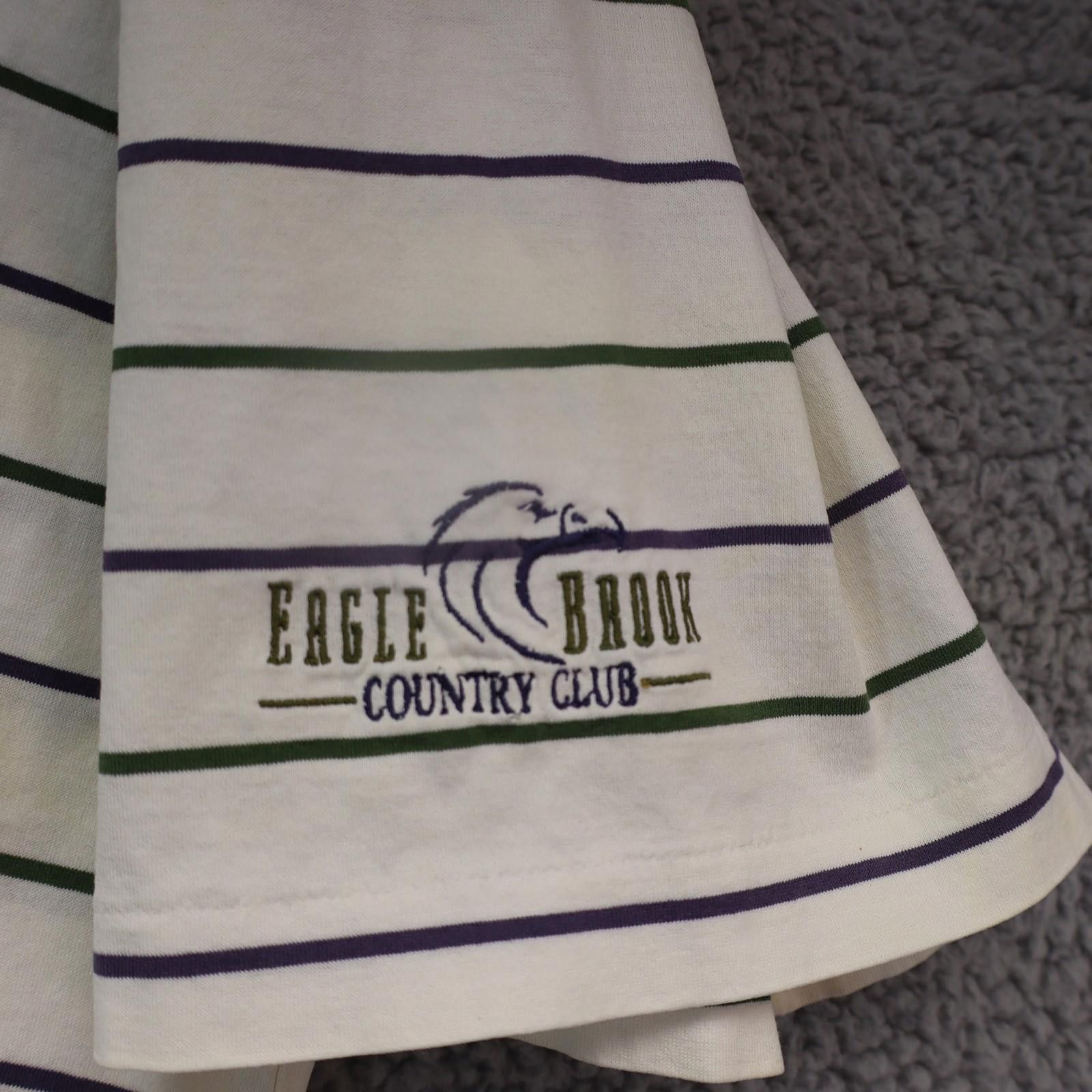 Other Polo Golf Ralph Lauren Pima Cotton Stripe White Eagle Brook Size US L / EU 52-54 / 3 - 4 Thumbnail
