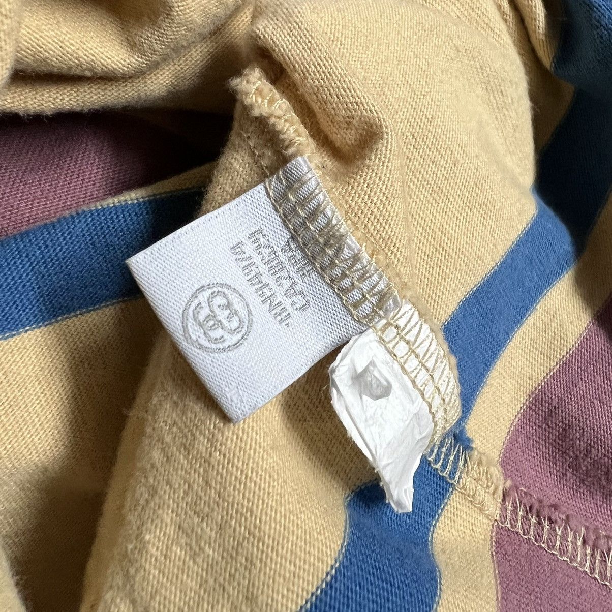 Hypebeast × Stussy Stussy Multi-Color Horizontal Striped Pocket T-Shirt Size US L / EU 52-54 / 3 - 6 Thumbnail
