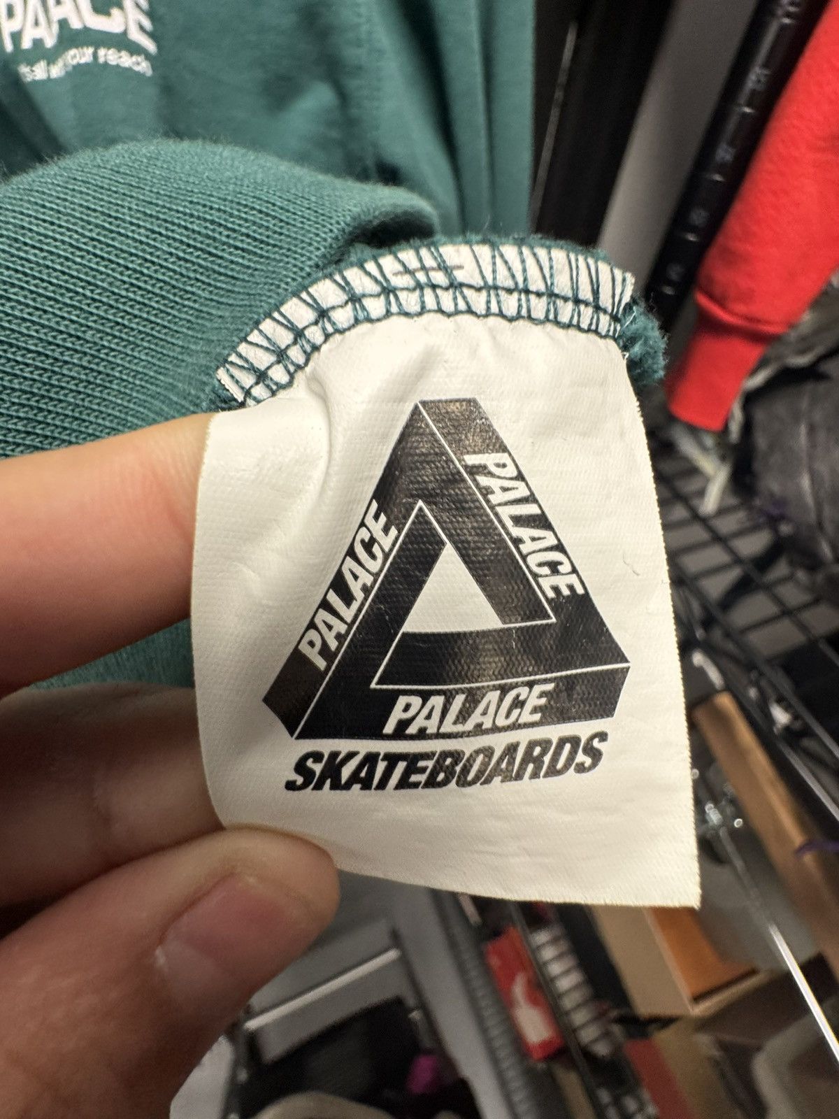 Palace Palace Its All Within Your Reach Hoodie Green Size US S / EU 44-46 / 1 - 5 Thumbnail
