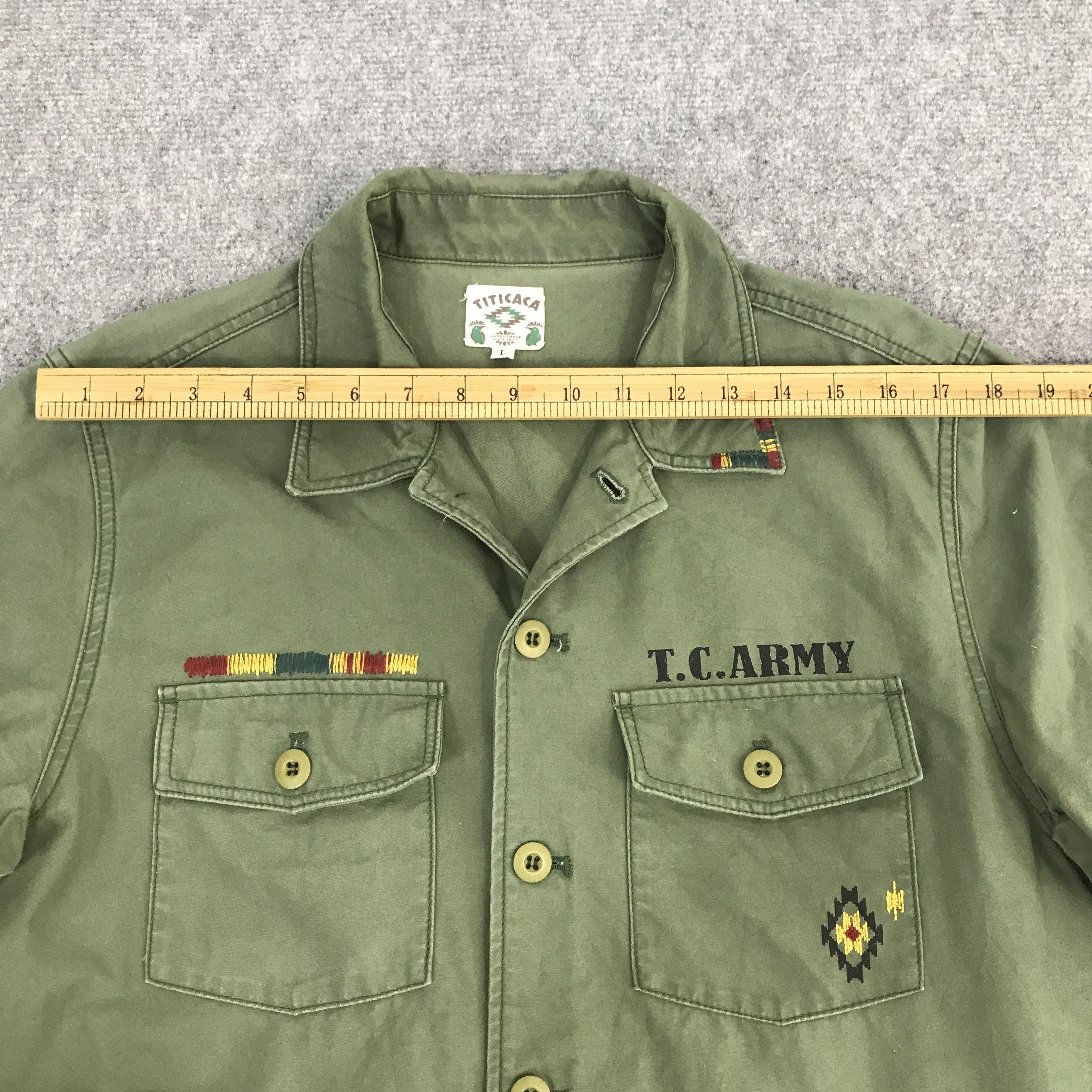 Japanese Brand T.C Army Button Up Jacket Size US M / EU 48-50 / 2 - 5 Thumbnail