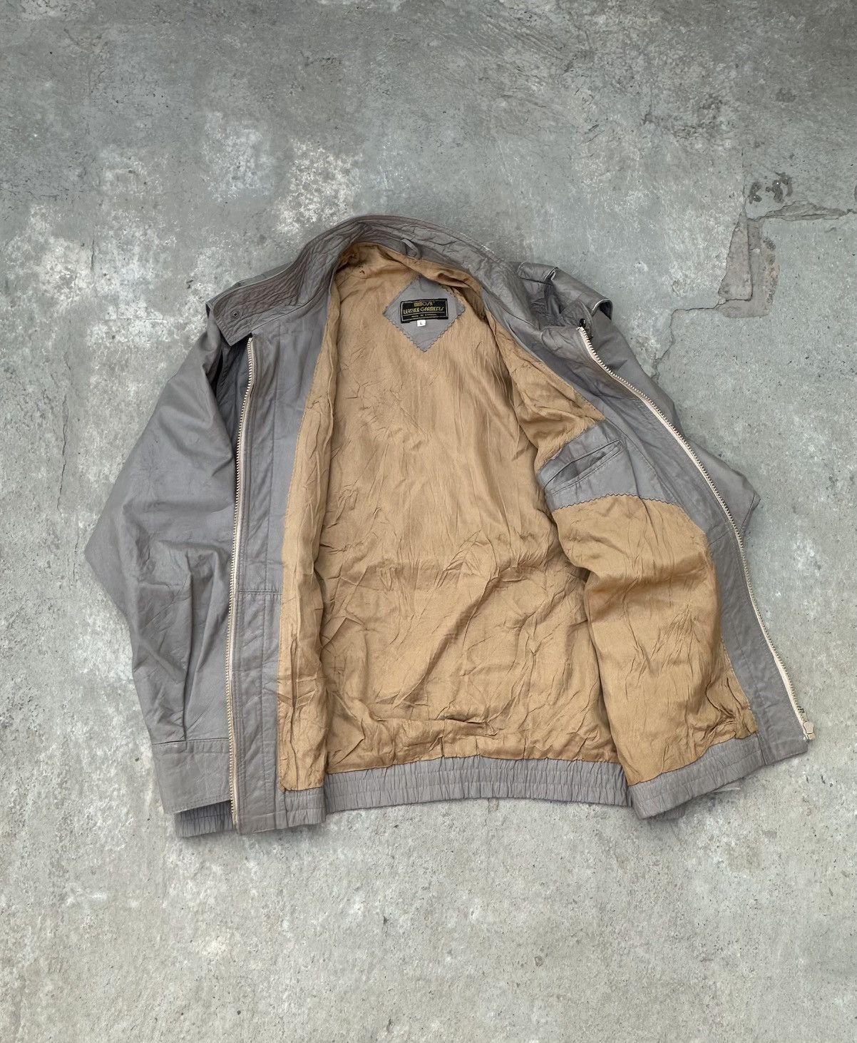 Leather Vintage Mimosa Leather Archival style Leather Jacket Size US XL / EU 56 / 4 - 9 Thumbnail