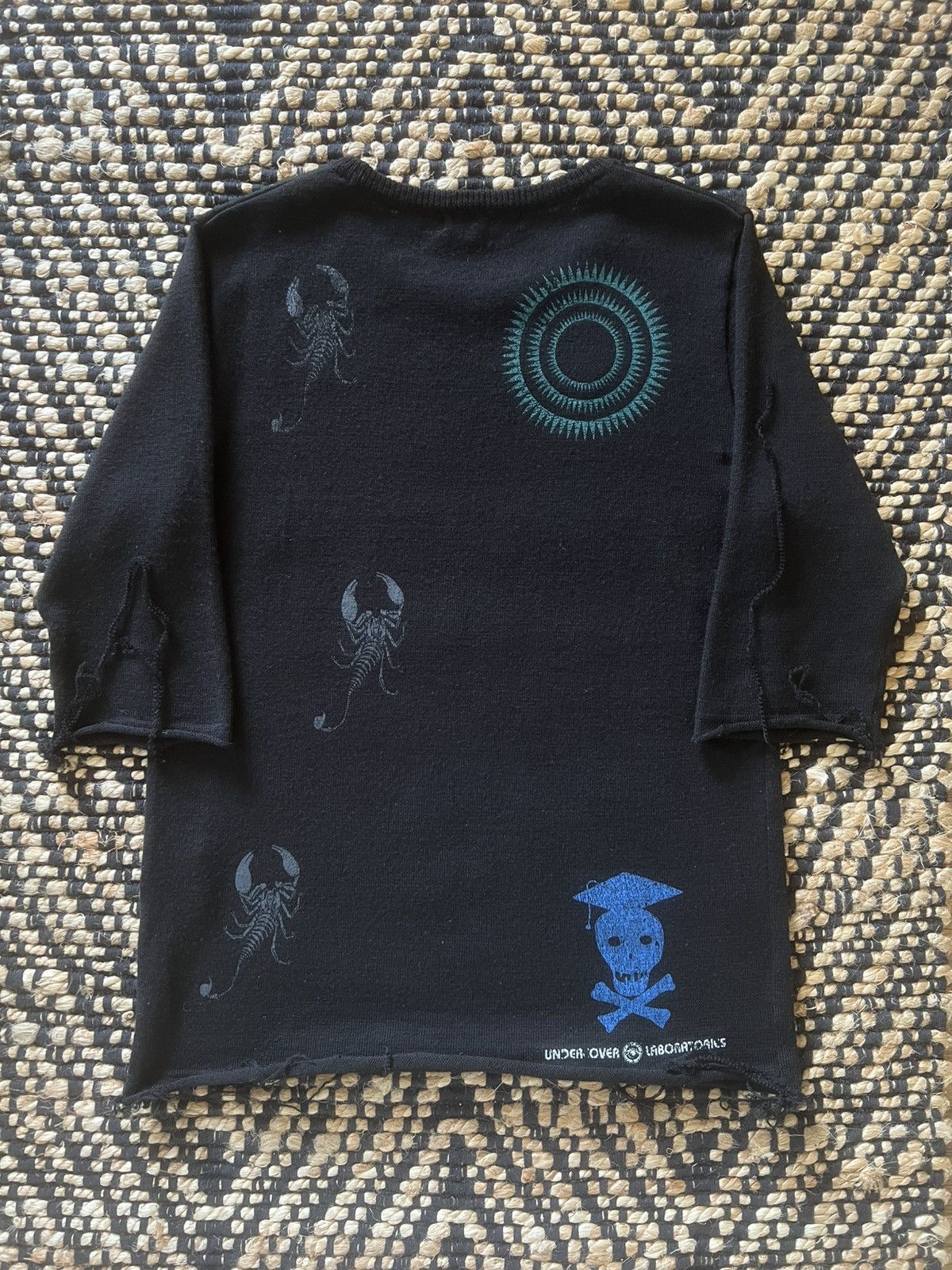 Undercover Undercover SS04 “Languid” Arabic Collage Printed Sweater Size US M / EU 48-50 / 2 - 5 Thumbnail