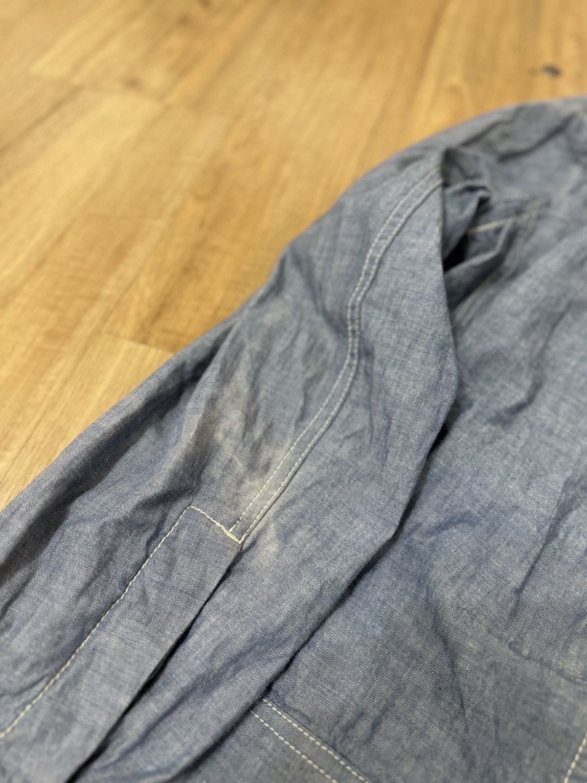 Journal Standard JOURNAL STANDARD CHAMBRAY JACKET Size US L / EU 52-54 / 3 - 4 Thumbnail