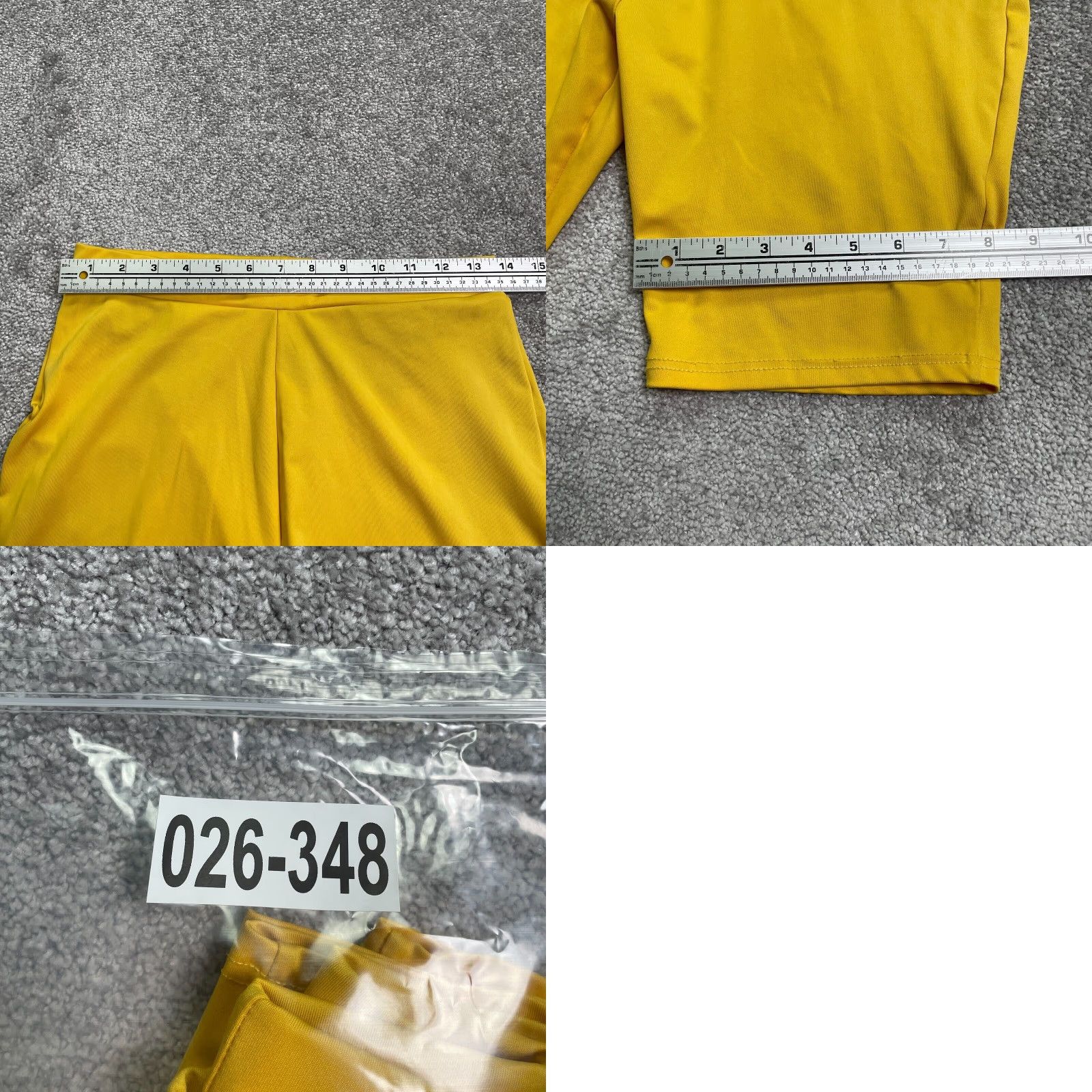 Vintage Unbranded Yellow Casual Bike Shorts Womens M Regular 28 Inseam 8.5 in Compression Breathable Lightweight Size 32" / US 10 / IT 46 - 8 Thumbnail