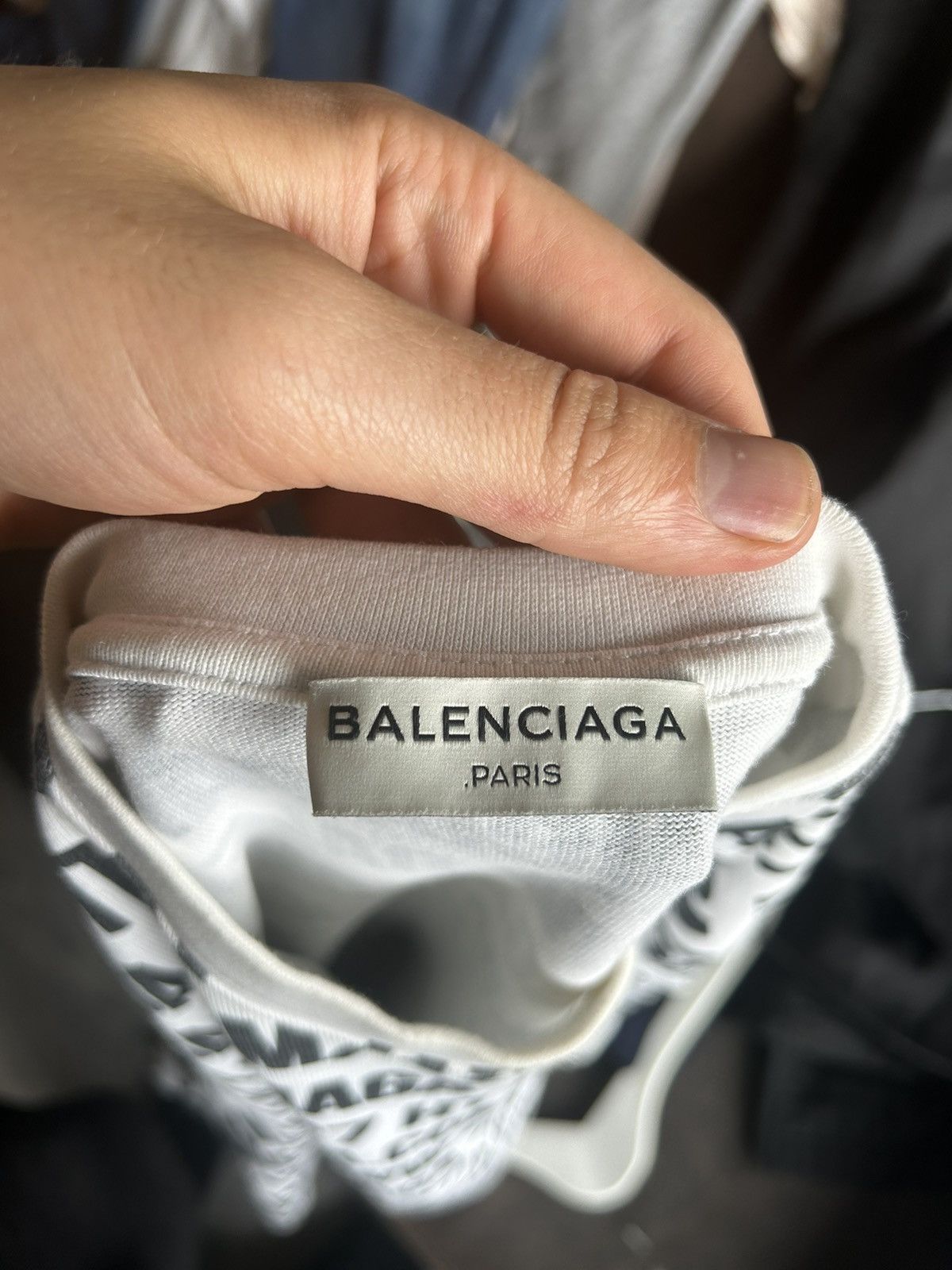Balenciaga ‘Balenciaga.com’ Print Sweatshirt Size US M / EU 48-50 / 2 - 9 Thumbnail