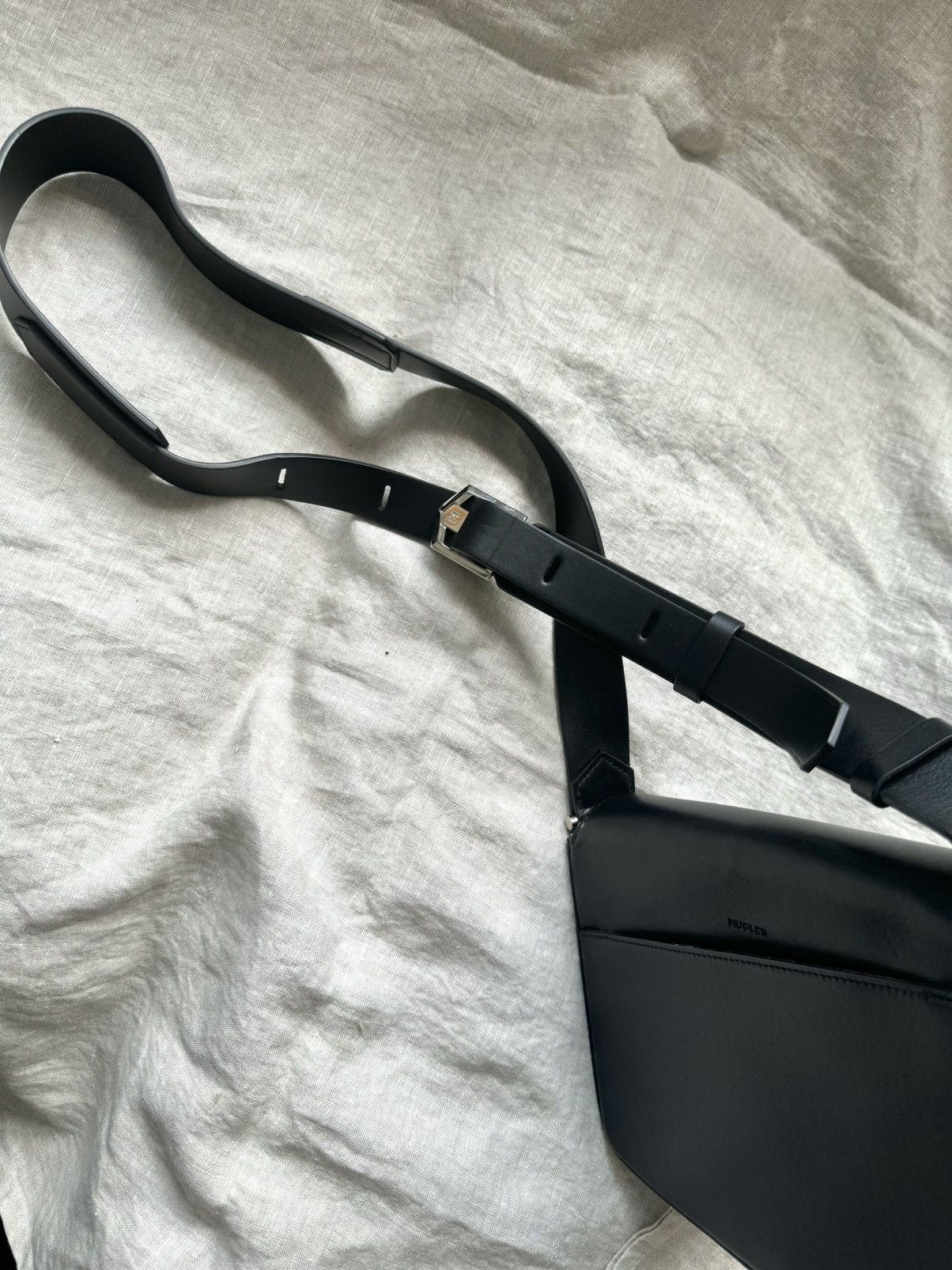 Mugler Mugler black leather bag Size ONE SIZE - 8 Thumbnail