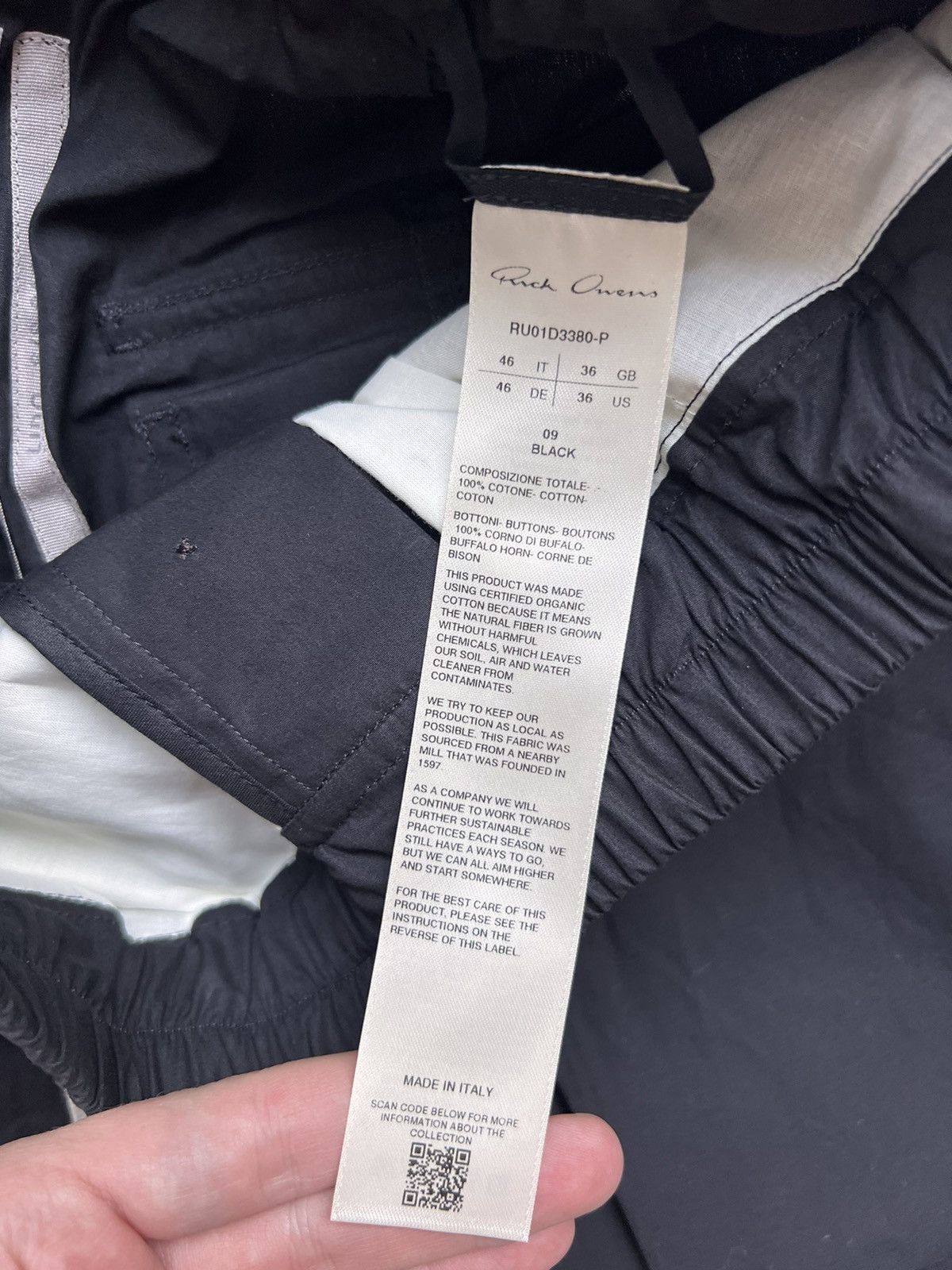 Rick Owens Rick Owens Poplin Pants SS24 LIDO Size US 30 / EU 46 - 11 Thumbnail