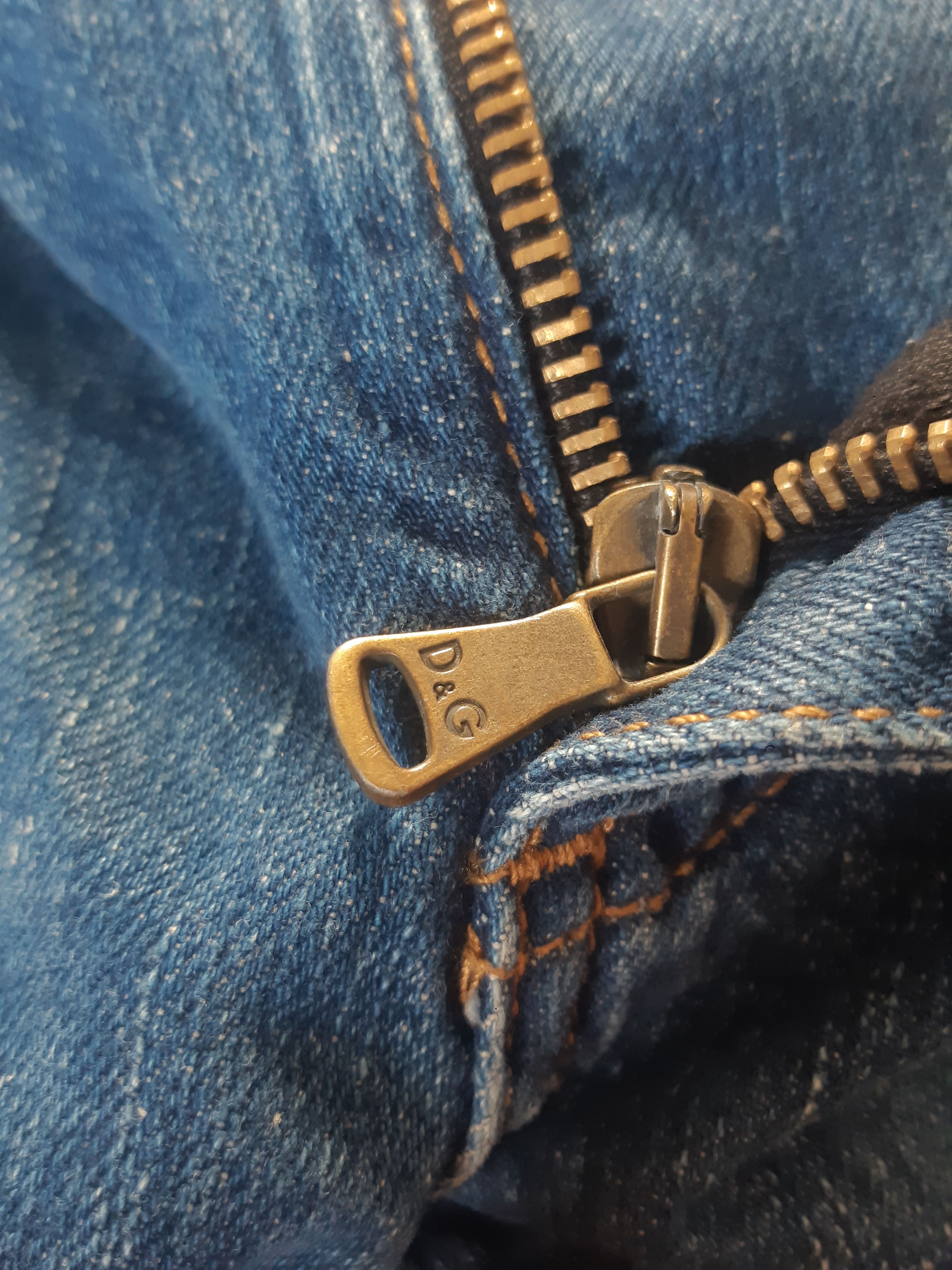 Dolce & Gabbana Rare DOLCE GABBANA Jeanius Mind New Vintage Denim NWT Size US 34 / EU 50 - 7 Thumbnail
