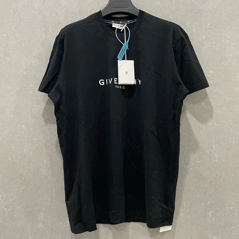 Givenchy Givenchy Distressed Letter Short Sleeve T-shirt - dmc Size US M / EU 48-50 / 2 - 1 Thumbnail
