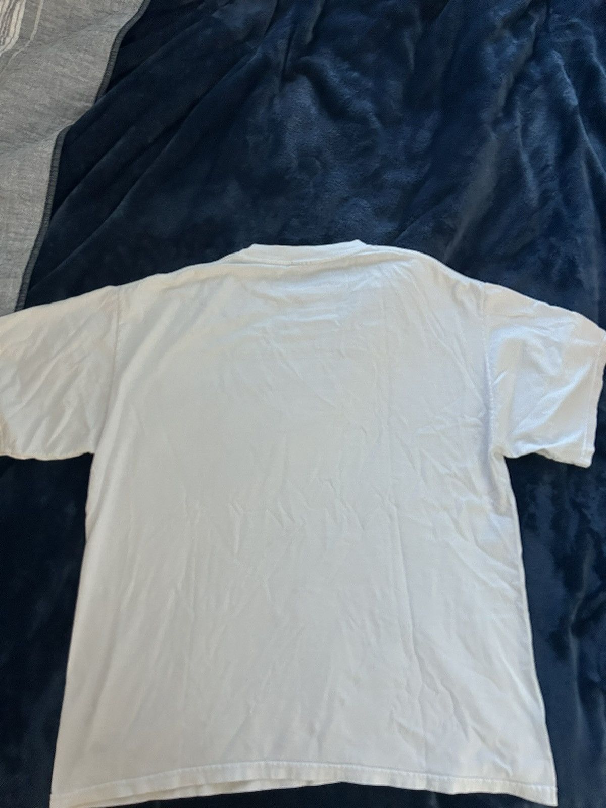 Nike × Vintage Vintage Nike Logo Tee White XL Size US XL / EU 56 / 4 - 8 Thumbnail