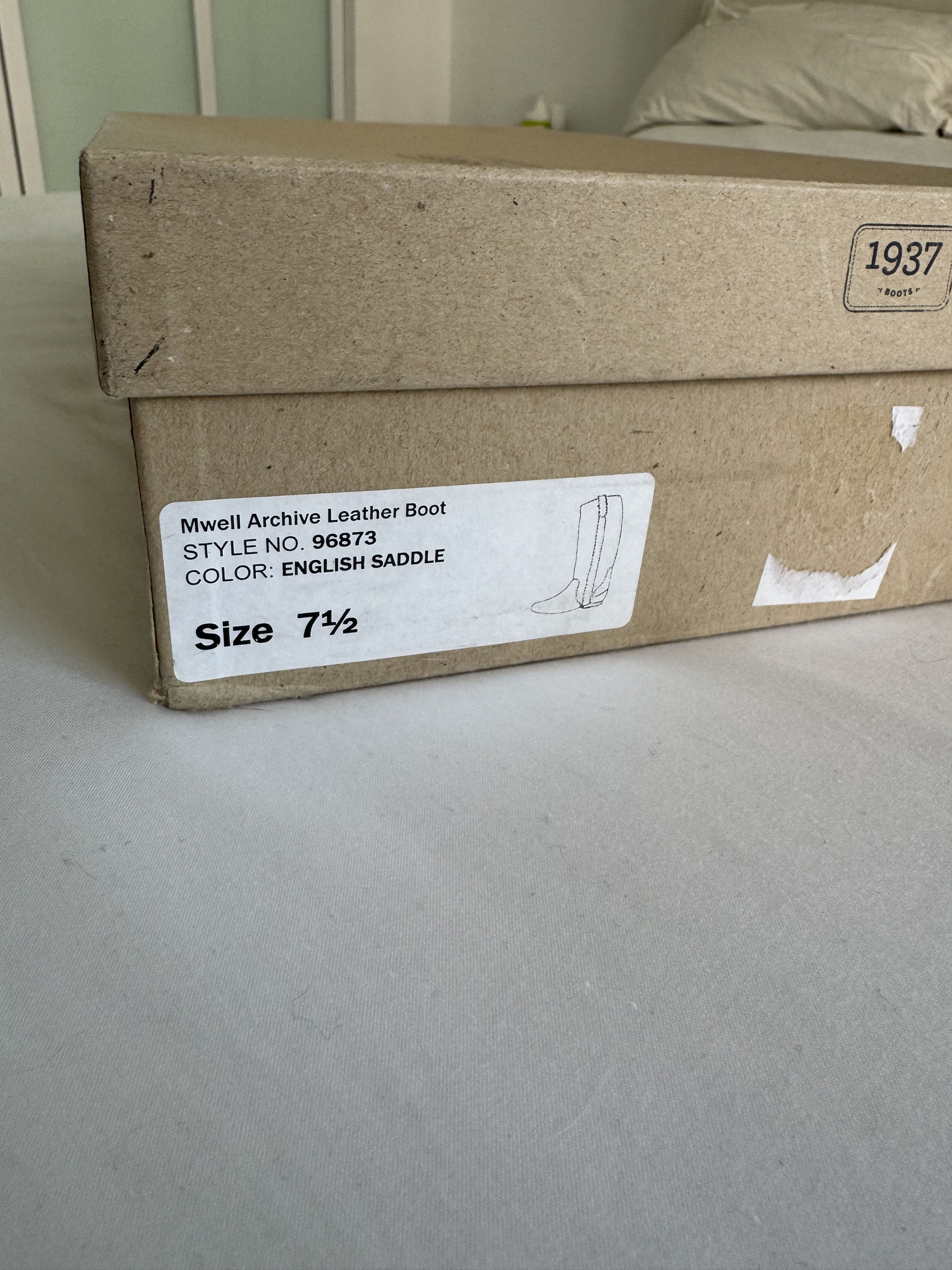 Madewell Madewell Archive Leather Boot Size US 7.5 / IT 37.5 - 9 Thumbnail