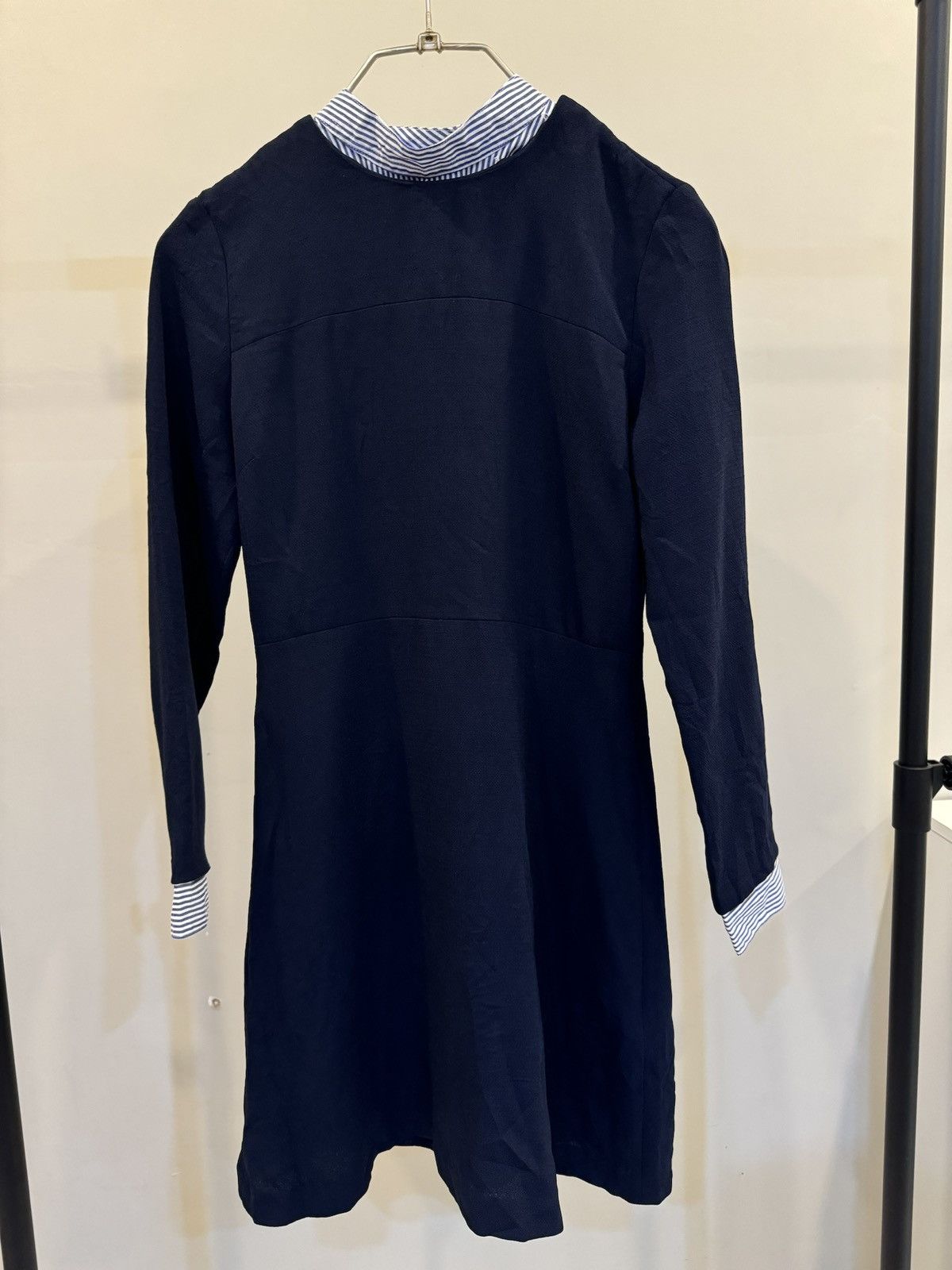 Sandro Sandro Gigi Blue Mini Dress Size M / US 6-8 / IT 42-44 - 2 Thumbnail