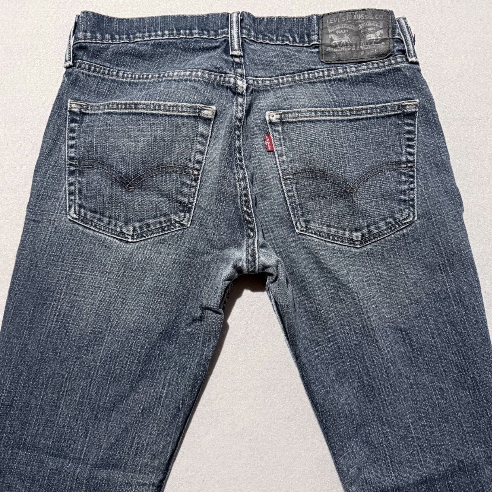 Levi's Levi's 511 Jeans Men Blue Denim Pockets Zip Fly Slim Straight 31x30 XS? No size type: 31x30 but keep 31x30 Size US 31 - 4 Thumbnail