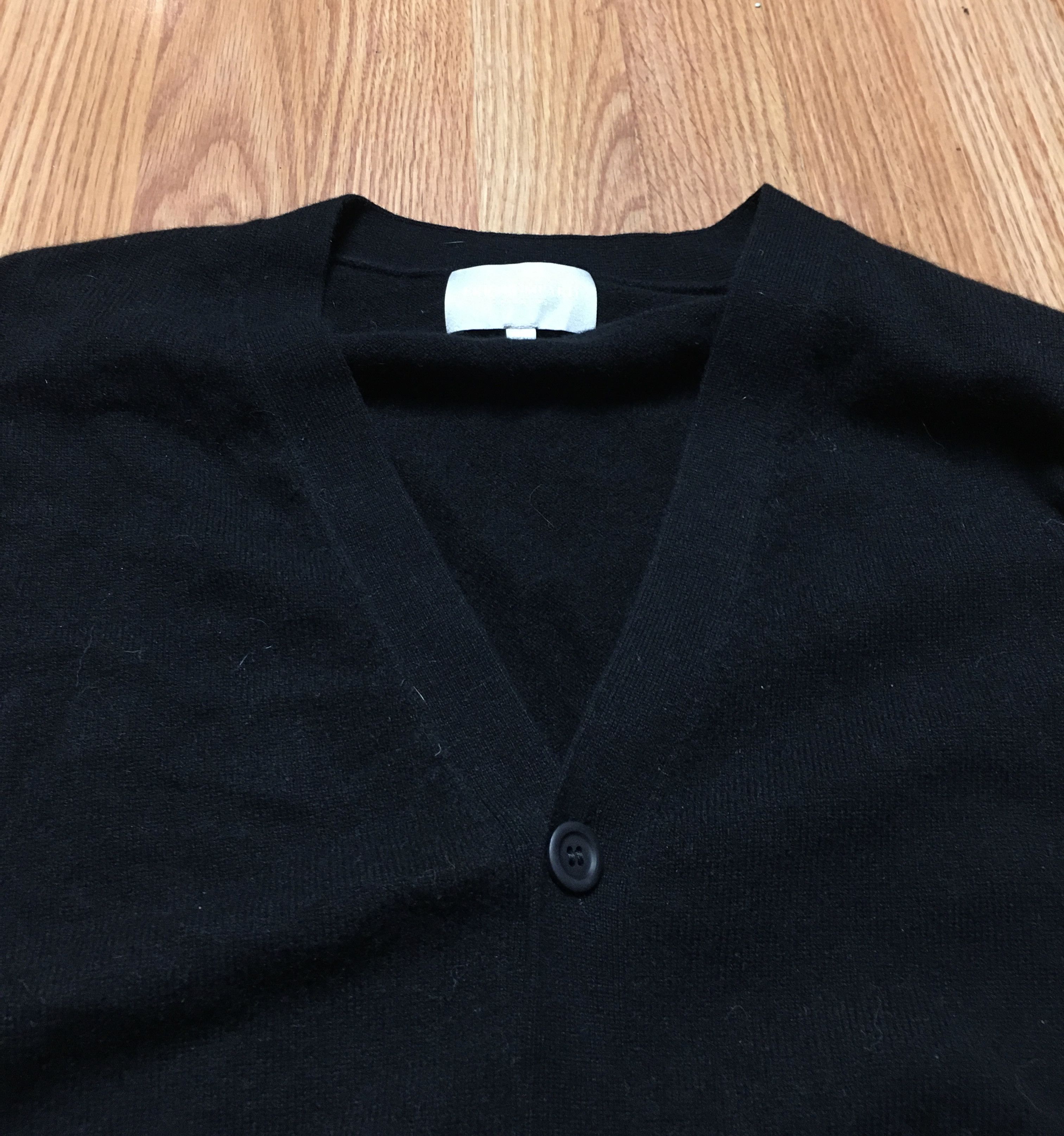 Bompard × Designer Eric Bompard Wool Cashmere Knit Cardigan Black Size XL Size XL / US 12-14 / IT 48-50 - 8 Thumbnail