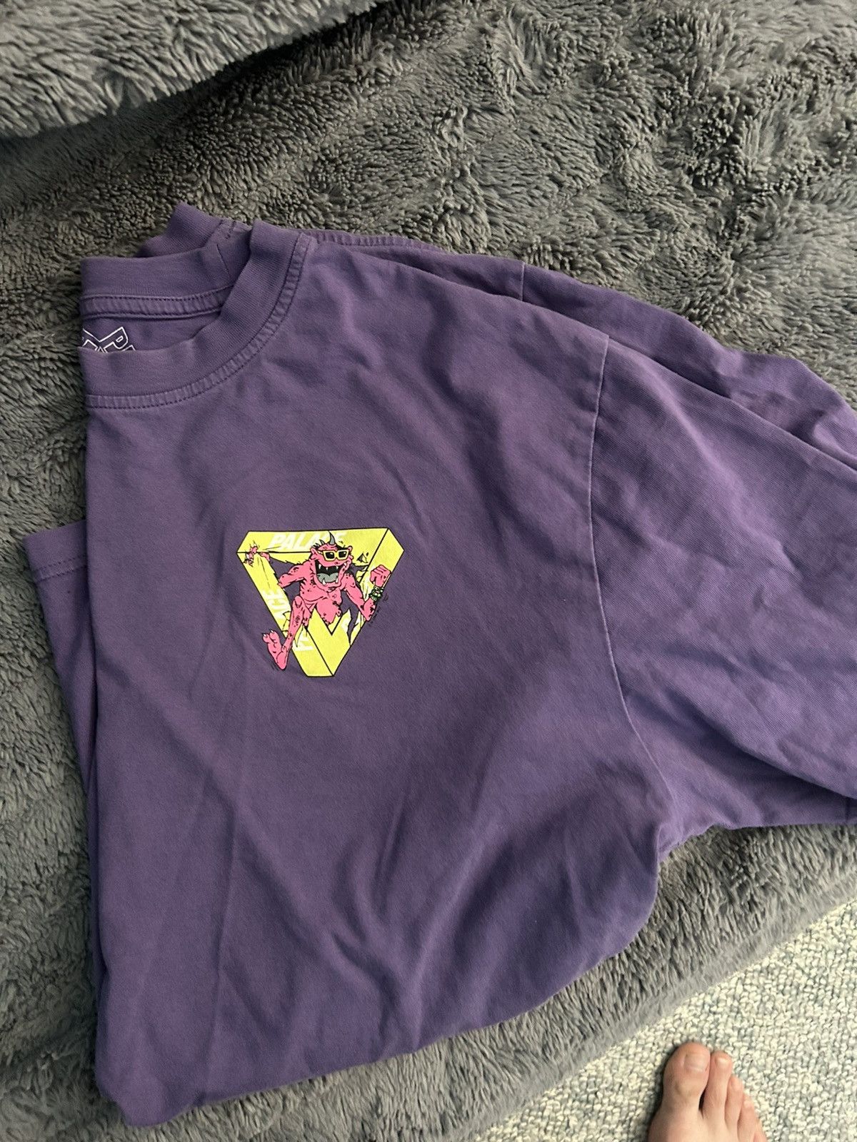 Palace Palace Tri-Ripper purple t shirt XL Size US L / EU 52-54 / 3 - 1 Thumbnail