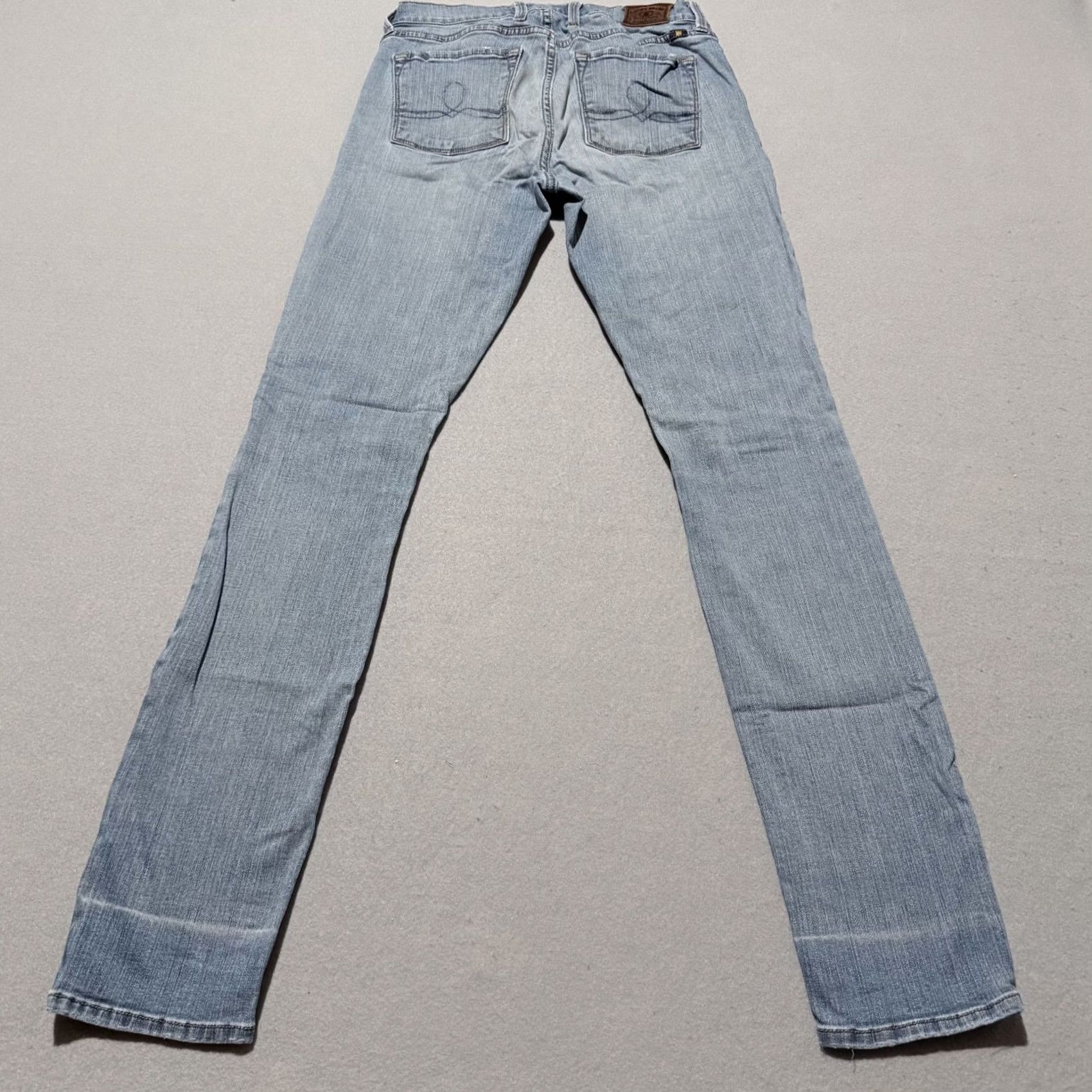 Lucky Brand Lucky Brand Skinny Jeans Jeans Blue Womens Low Rise Classic Slim Fit Zip Fly 6 Women Blue Size 28" / US 6 / IT 42 - 3 Thumbnail