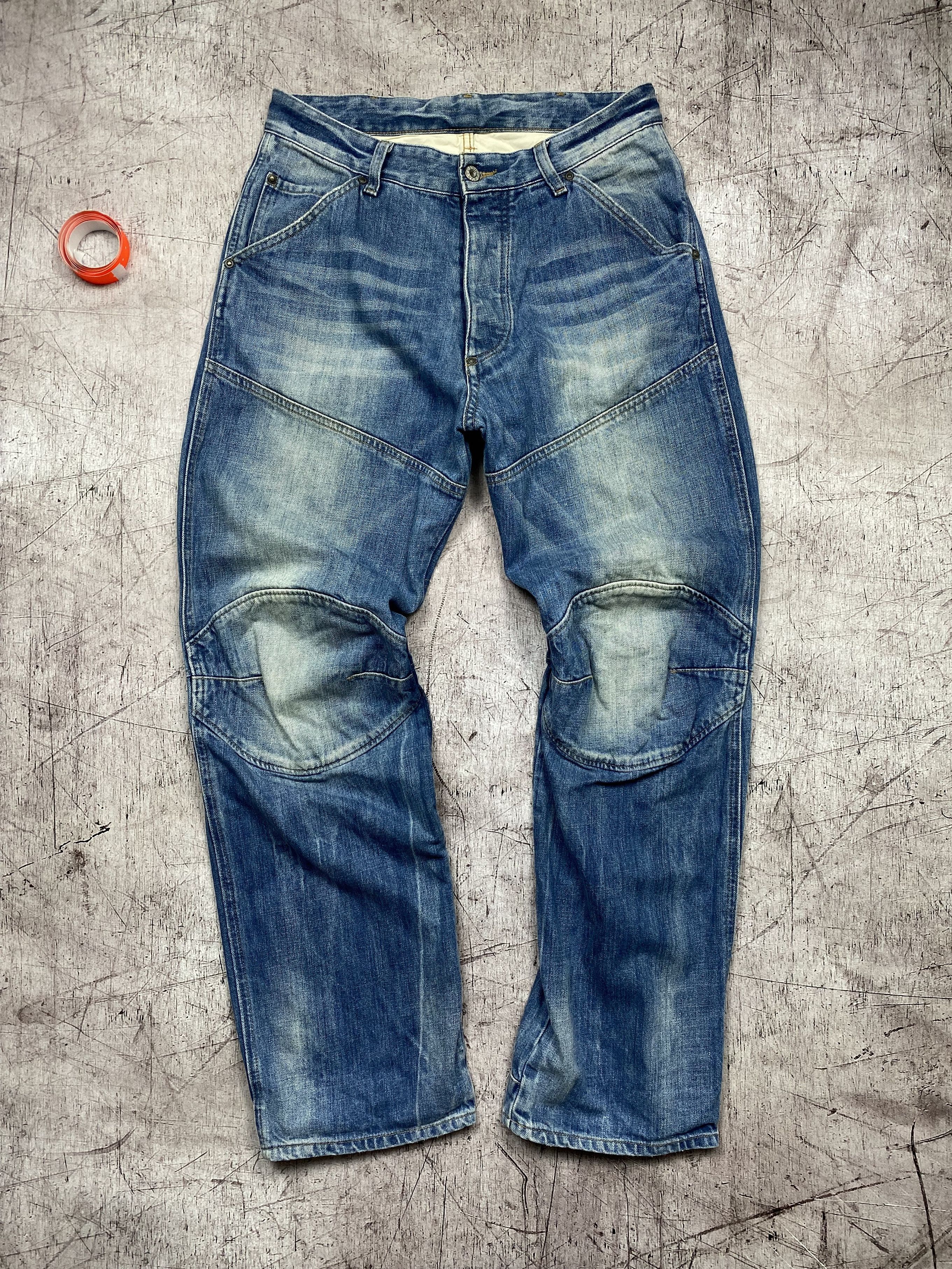 G-Star G Star Raw Vintage Mens Denim Pants Double Knee Jeans Size US 32 / EU 48 - 1 Thumbnail