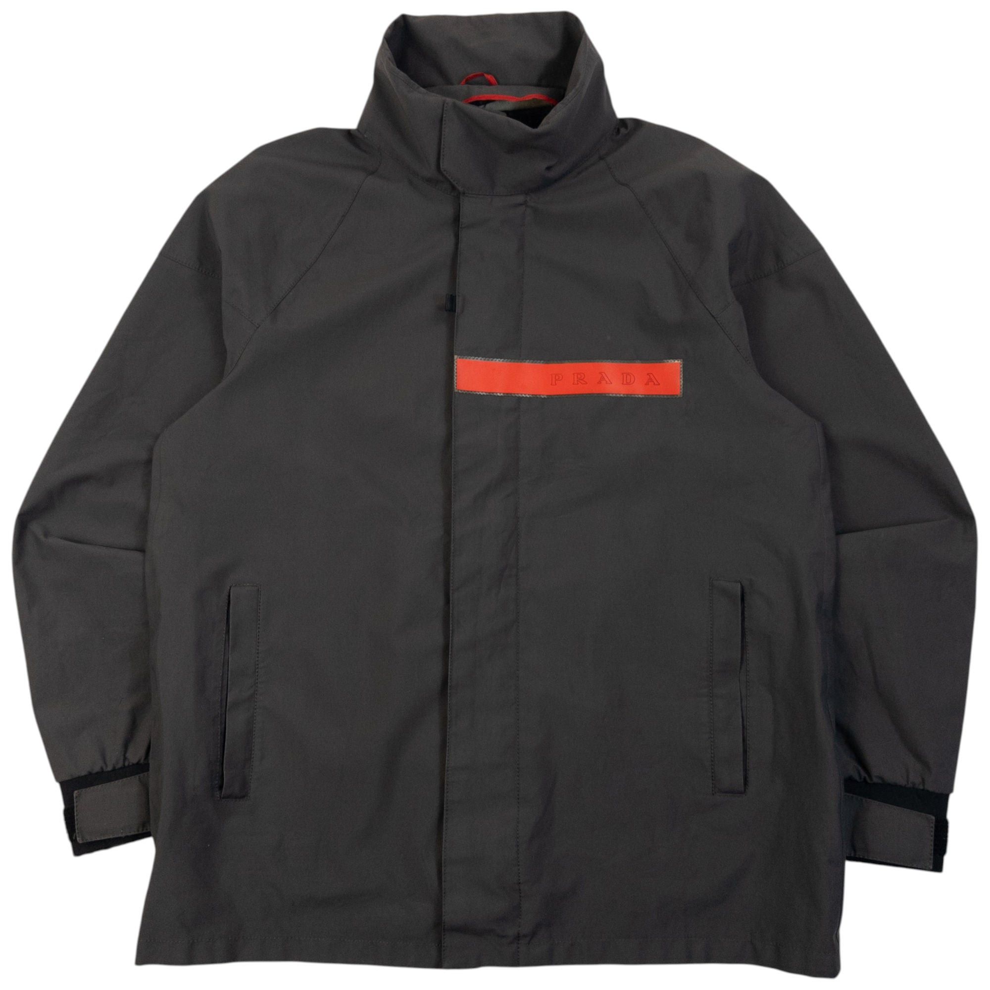 Prada Vintage Prada 90s-00s Nylon Zip Up Jacket | Grailed