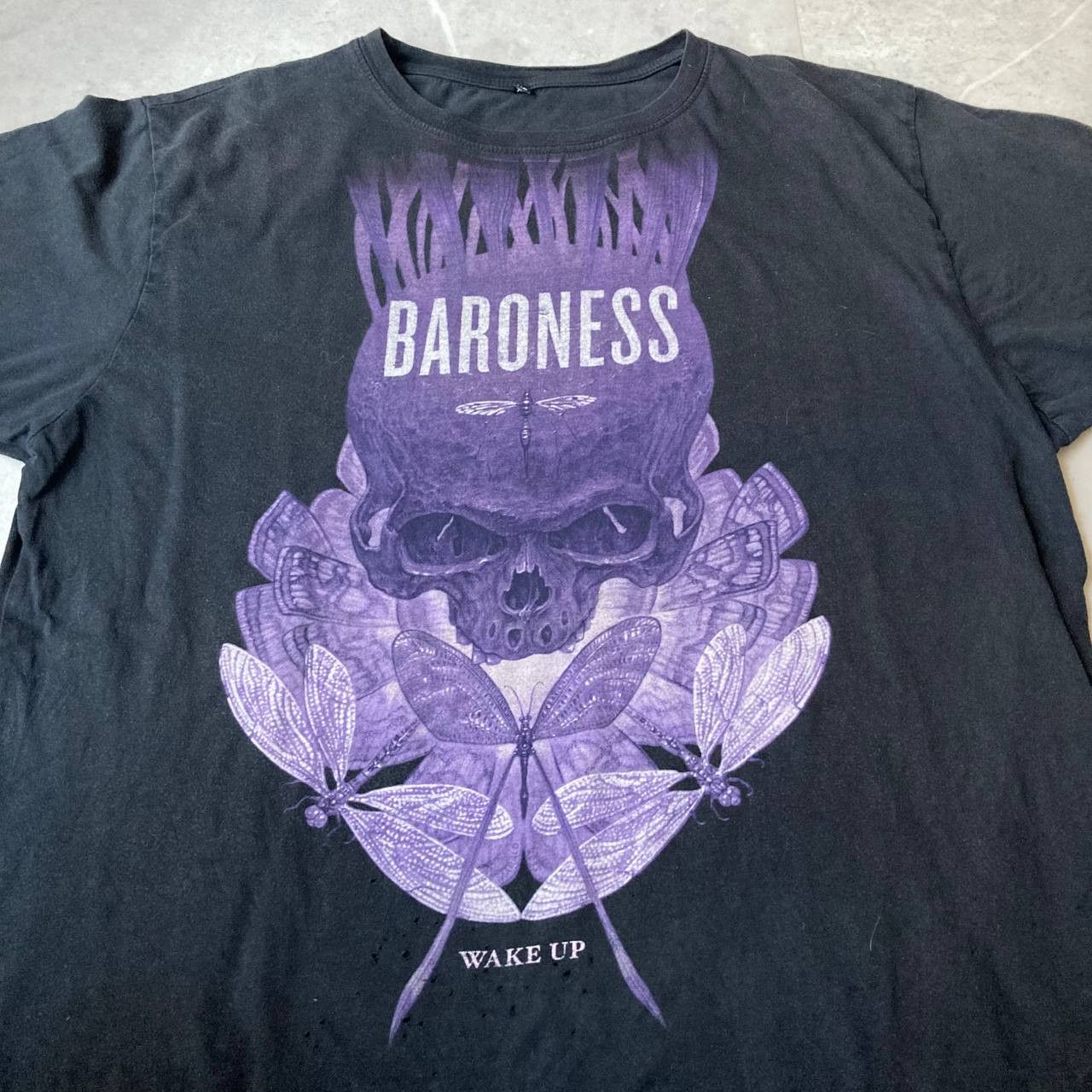 Band Tees Baroness Wake Up Sludge Metal Rock Band Distressed Tee Size US XL / EU 56 / 4 - 2 Thumbnail