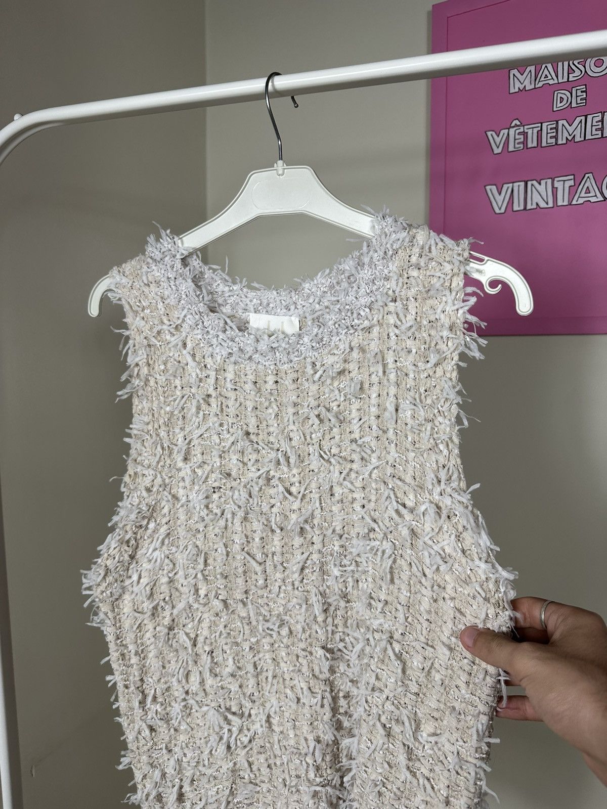 Marella Marella Monochrome Antea Jumper Tank Top Size XL / US 12-14 / IT 48-50 - 5 Thumbnail