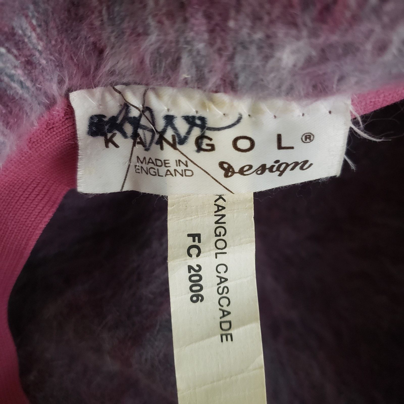 Kangol Vtg Kangol Cascade England Angora Fur Bucket Hat England Size ONE SIZE - 5 Thumbnail
