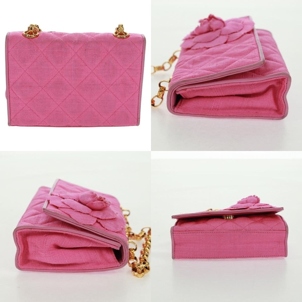 Chanel Chanel Matelasse Chain Camelia Shoulder Bag Size ONE SIZE - 3 Thumbnail